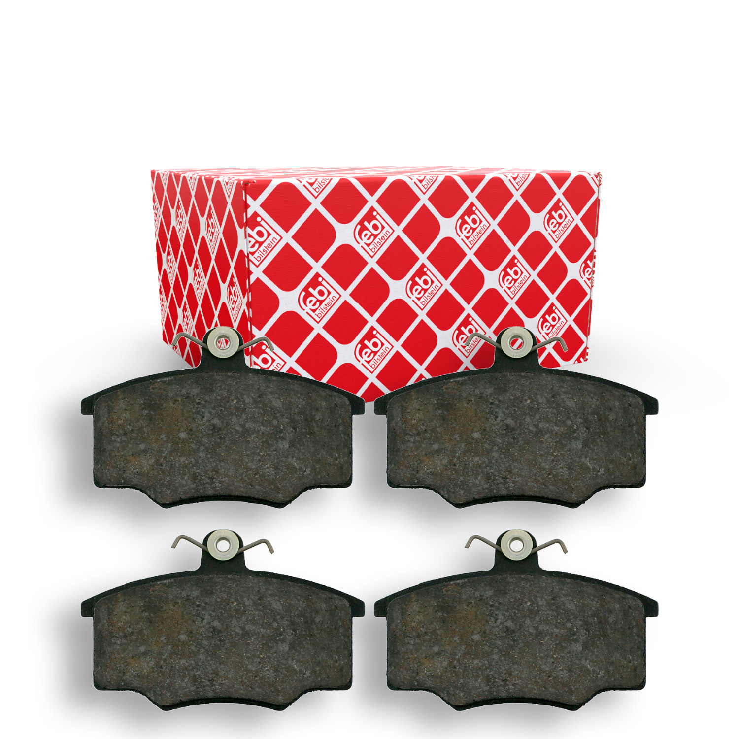FEBI BILSTEIN Bremsbelagsatz, Scheibenbremse 16320 f&uuml;r AUDI VW, Vorderachse