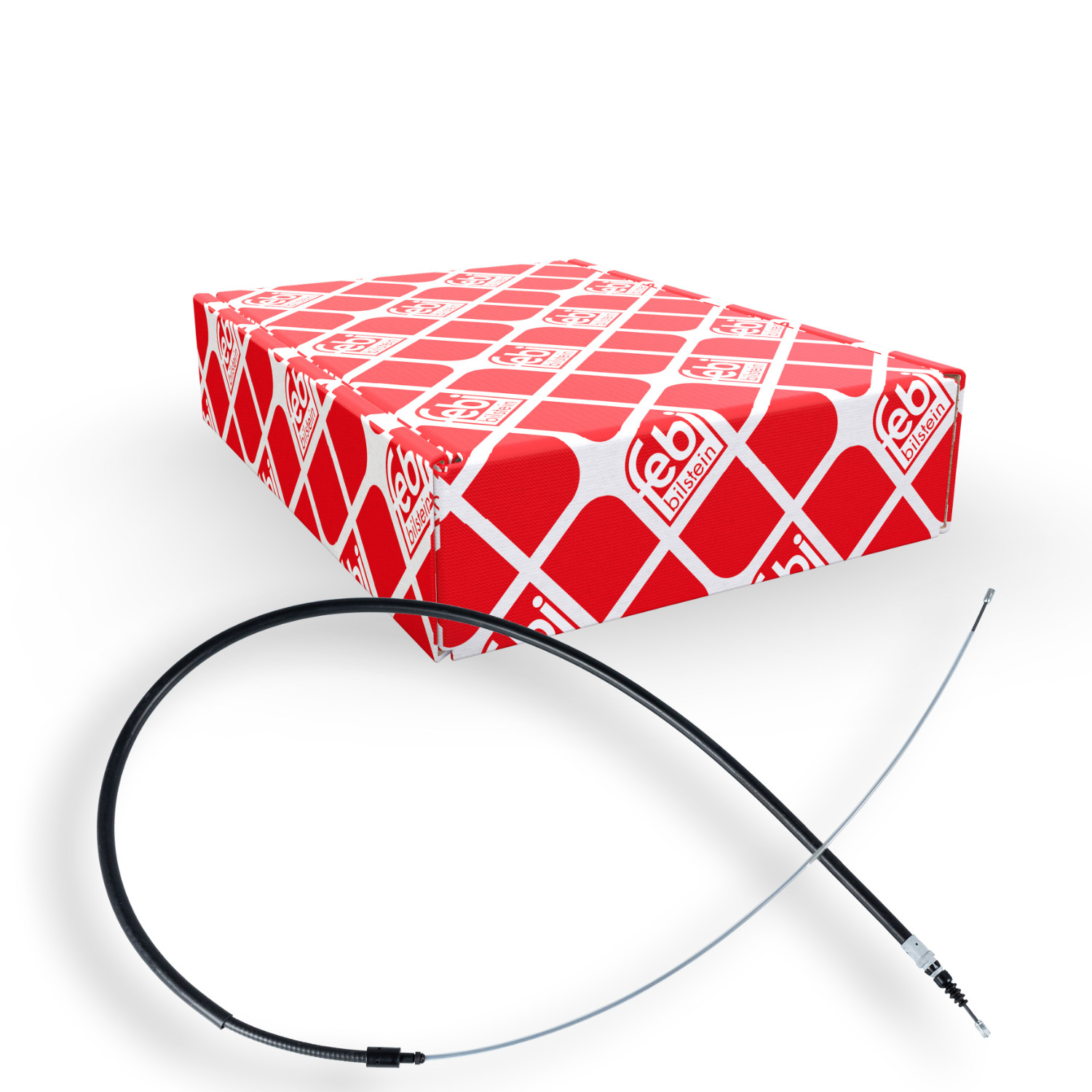 FEBI BILSTEIN Seilzug, Feststellbremse 109232 für CITROËN PEUGEOT, hinten links