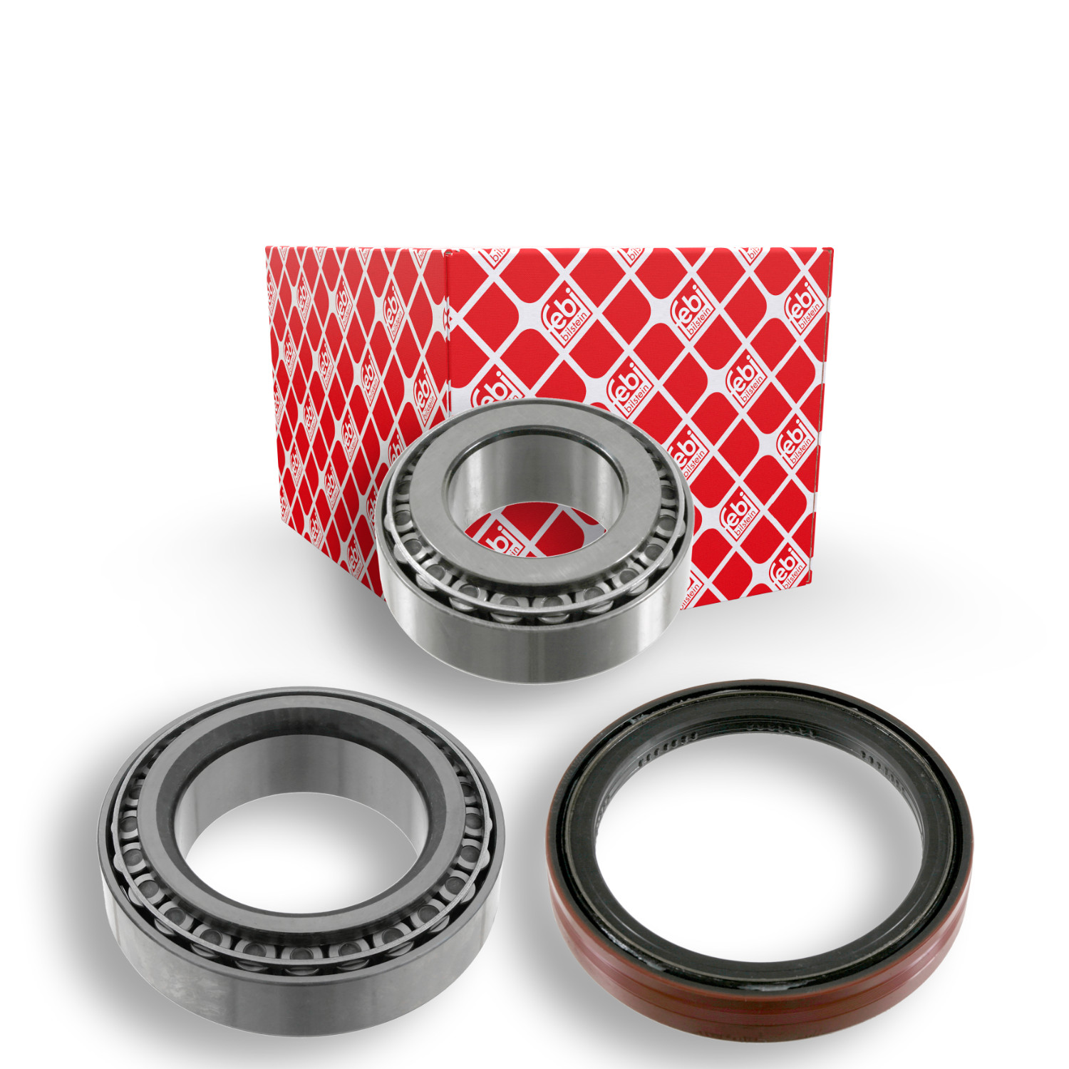 Febi Bilstein 18006 Radlagersatz mit Wellendichtring und Dichtung , 1 St&uuml;ck