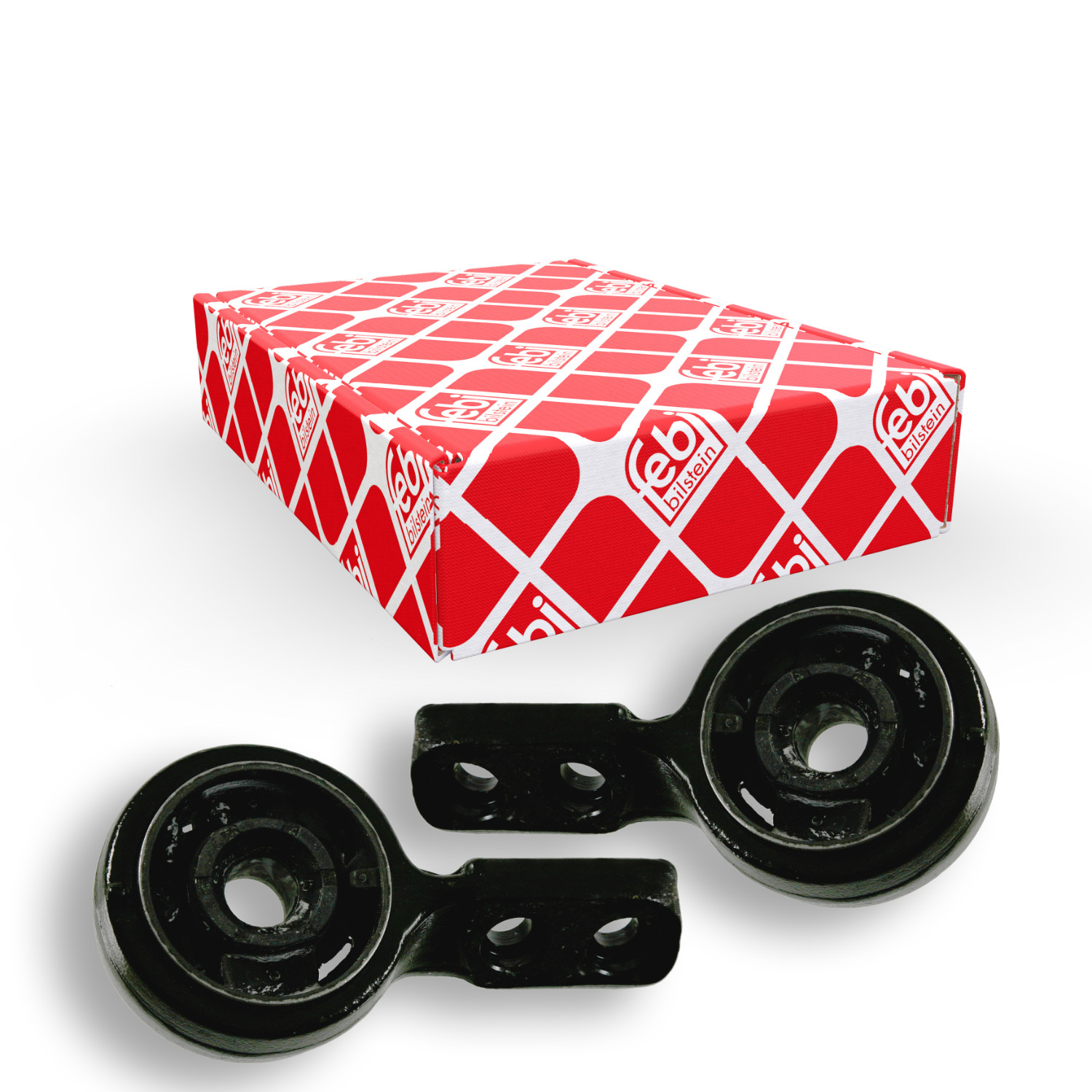 FEBI BILSTEIN Lagerung, Lenker 21465 f&uuml;r BMW, Vorderachse unten, beidseitig