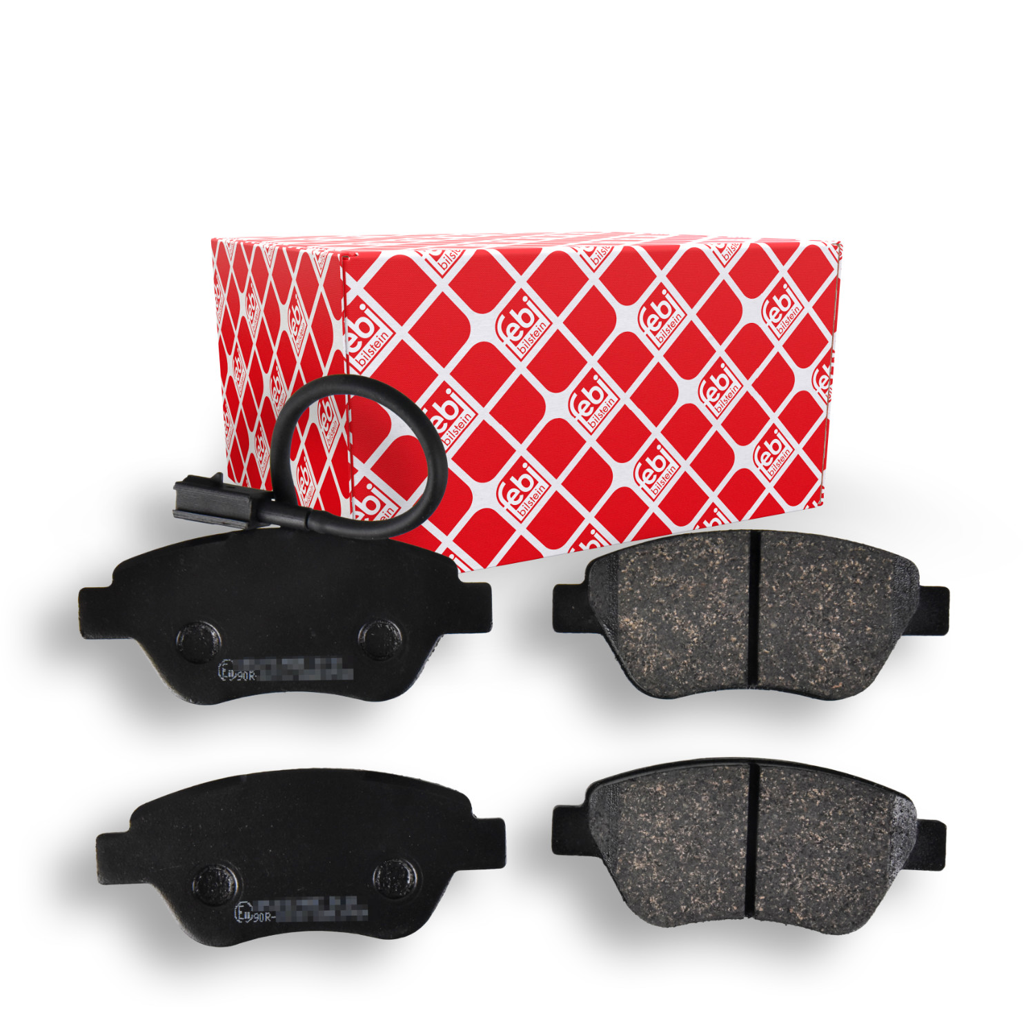 FEBI BILSTEIN Bremsbelagsatz, Scheibenbremse 16555 f&uuml;r ALFA ROMEO CITRO&Euml;N FIAT