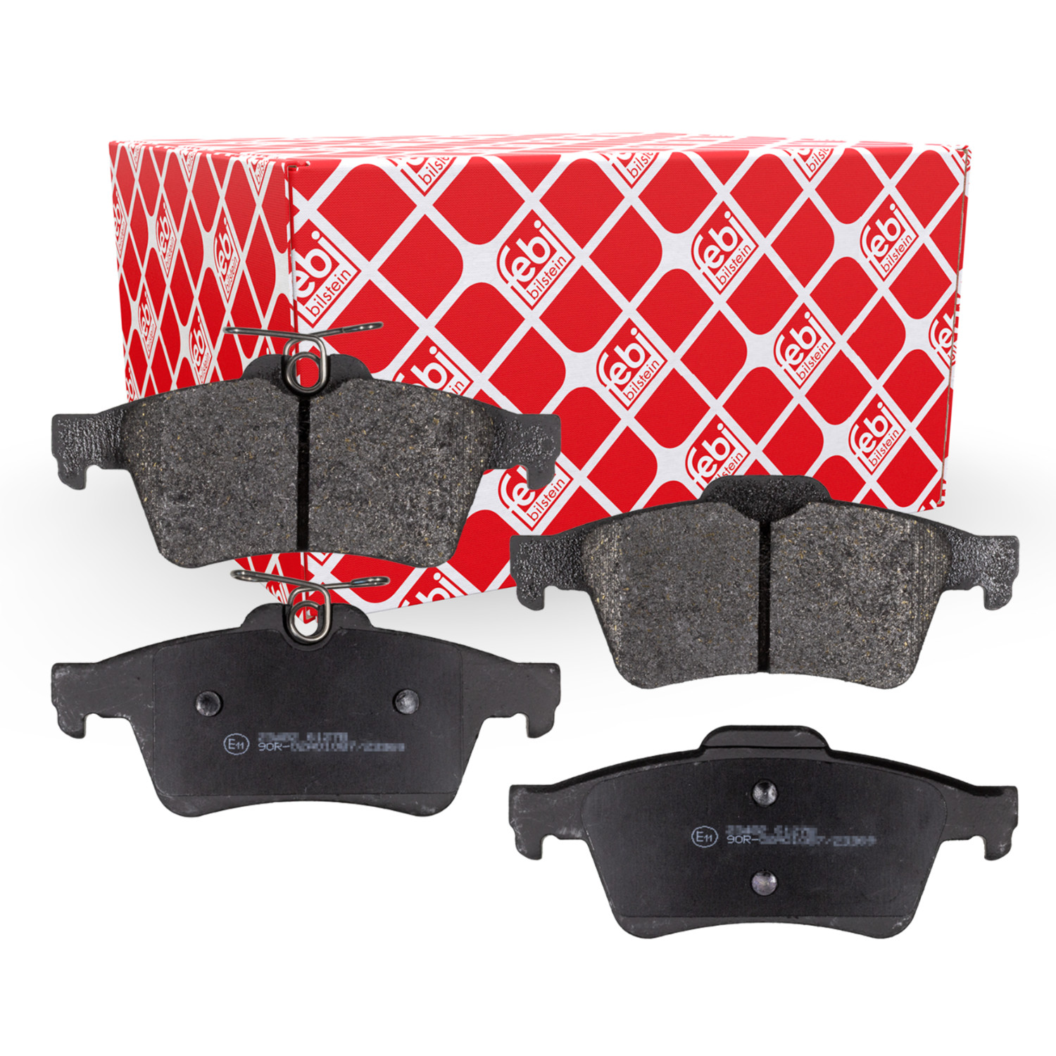 FEBI BILSTEIN Bremsbelagsatz, Scheibenbremse 16718 für CITROËN FORD JAGUAR MAZDA