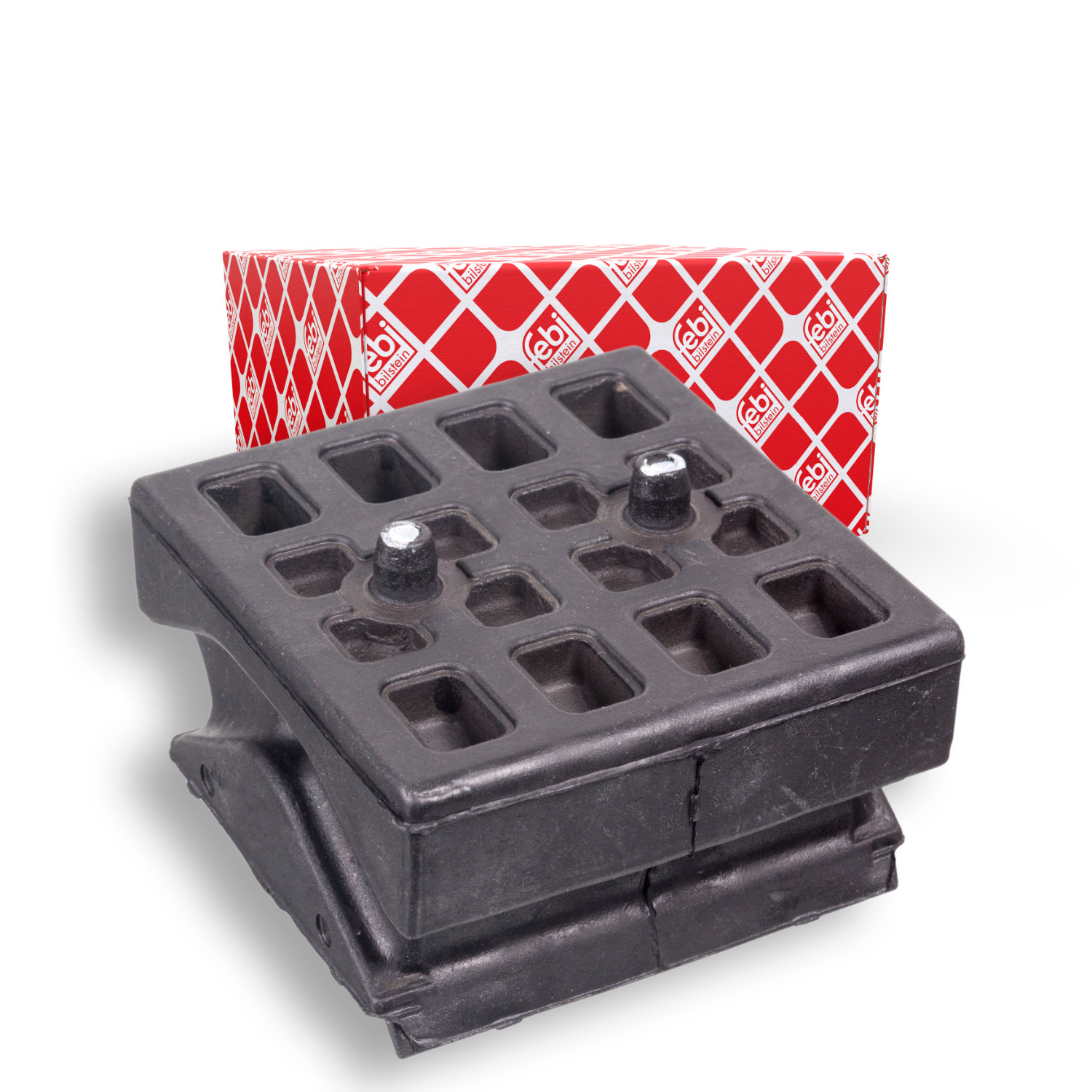 FEBI BILSTEIN Lagerbuchse, Blattfeder 102144 f&uuml;r MERCEDES-BENZ, oben