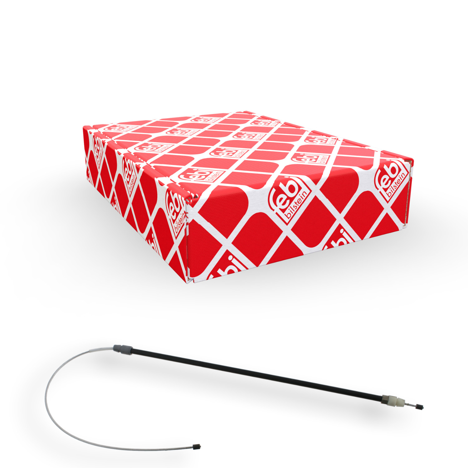 Seilzug, Feststellbremse FEBI BILSTEIN 23787 f&uuml;r MERCEDES-BENZ, hinten links