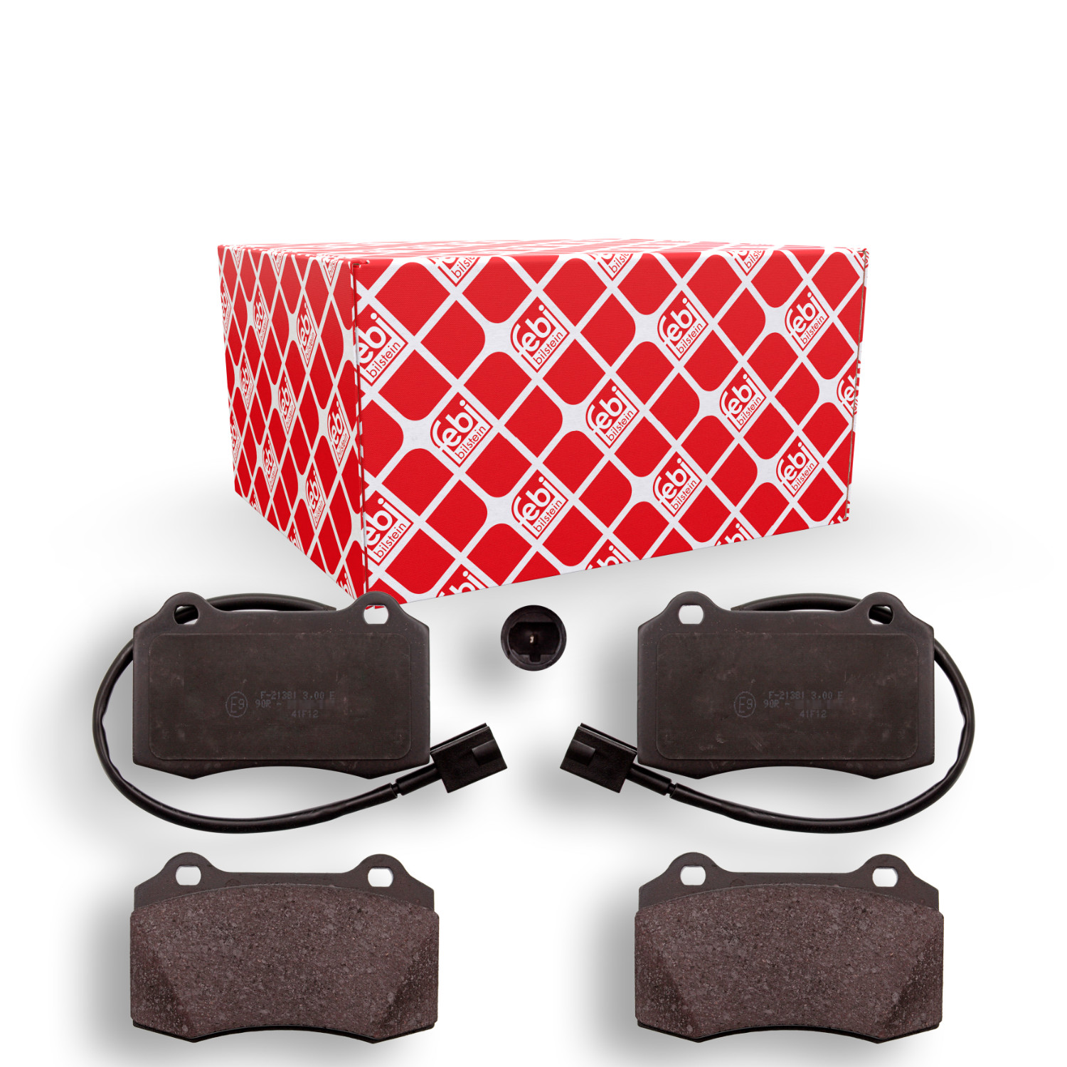 FEBI BILSTEIN Bremsbelagsatz, Scheibenbremse 116010 f&uuml;r ALFA ROMEO, Vorderachse