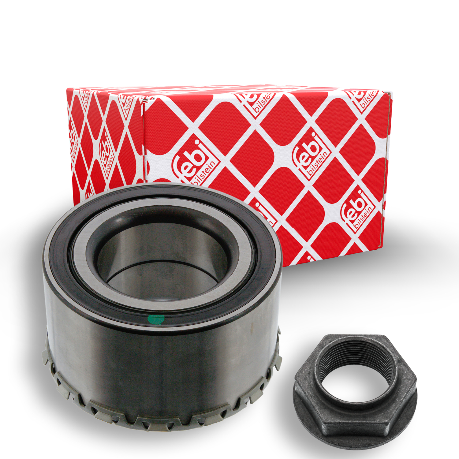 FEBI BILSTEIN Radlagersatz 100351 f&uuml;r MERCEDES-BENZ, Hinterachse, Vorderachse