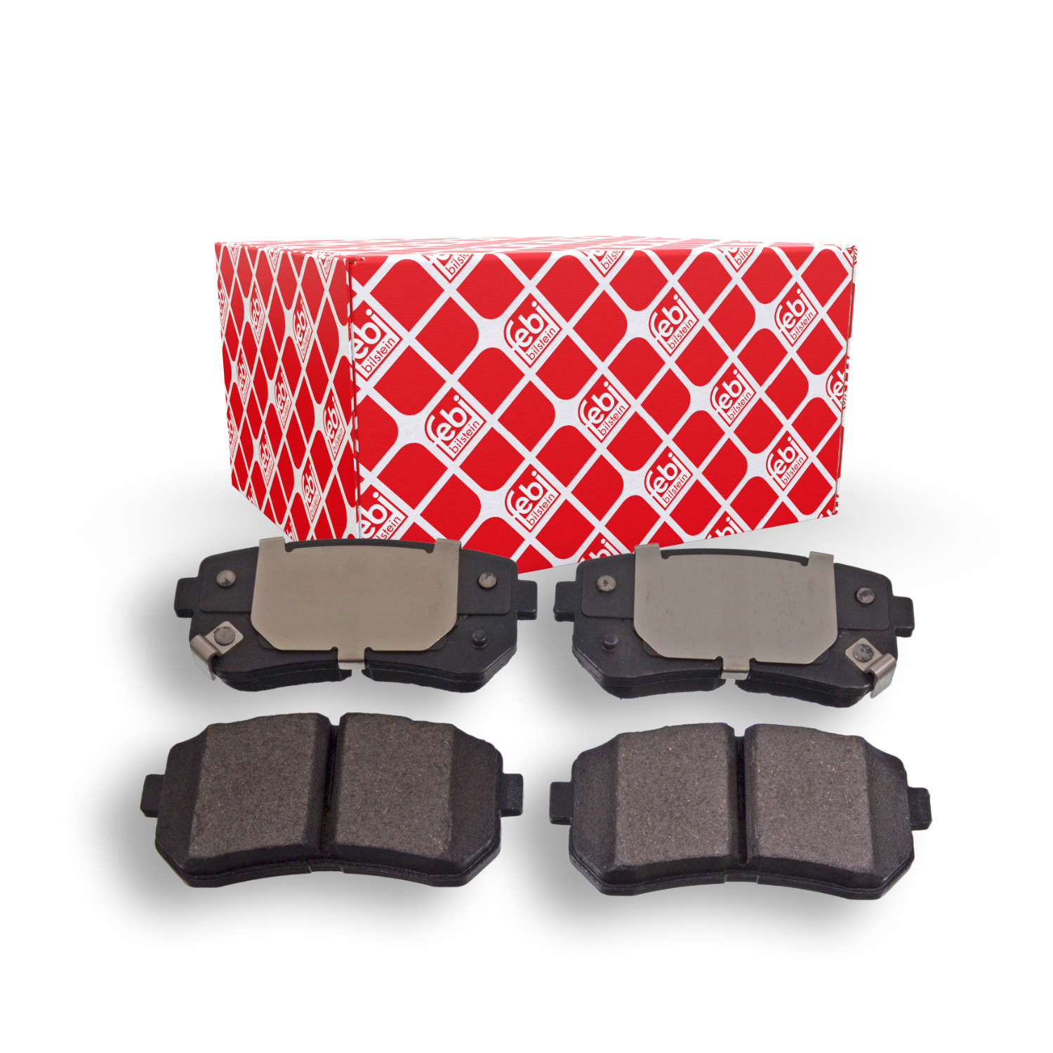 FEBI BILSTEIN Bremsbelagsatz, Scheibenbremse 116384 f&uuml;r HYUNDAI KIA, Hinterachse