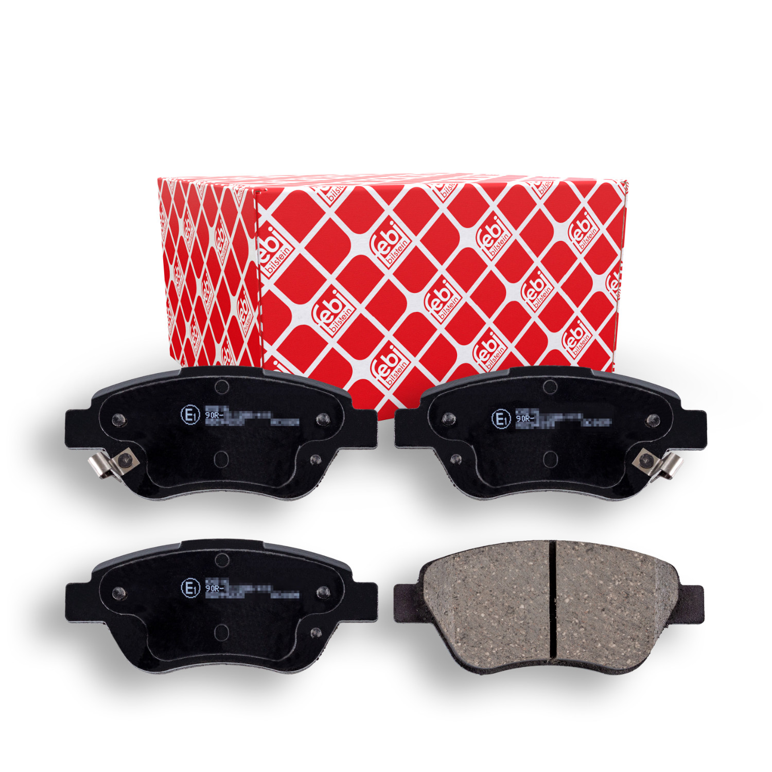 FEBI BILSTEIN Bremsbelagsatz, Scheibenbremse 16627 f&uuml;r FIAT OPEL VAUXHALL PROTON