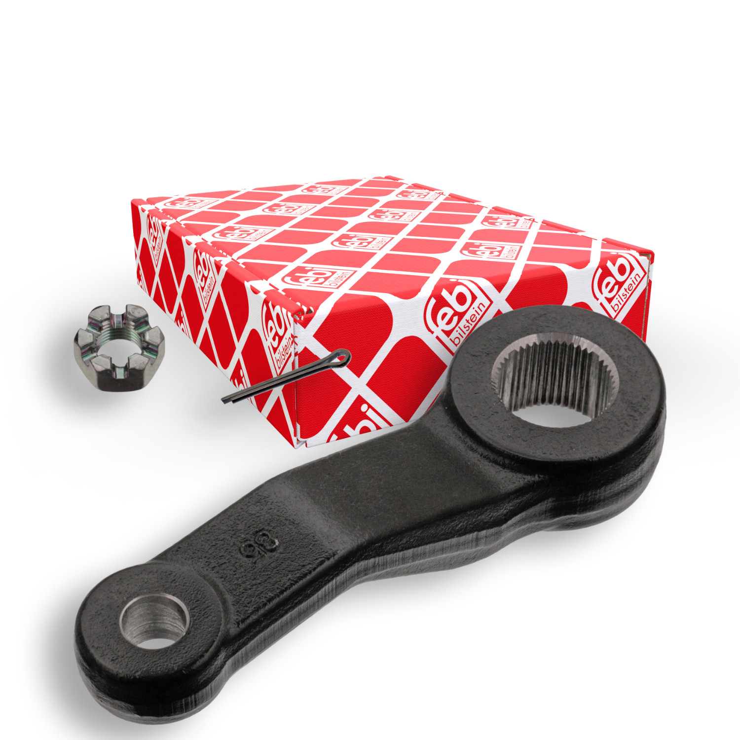 Lenkstockhebel FEBI BILSTEIN 42729 ProKit f&uuml;r NISSAN, Vorderachse