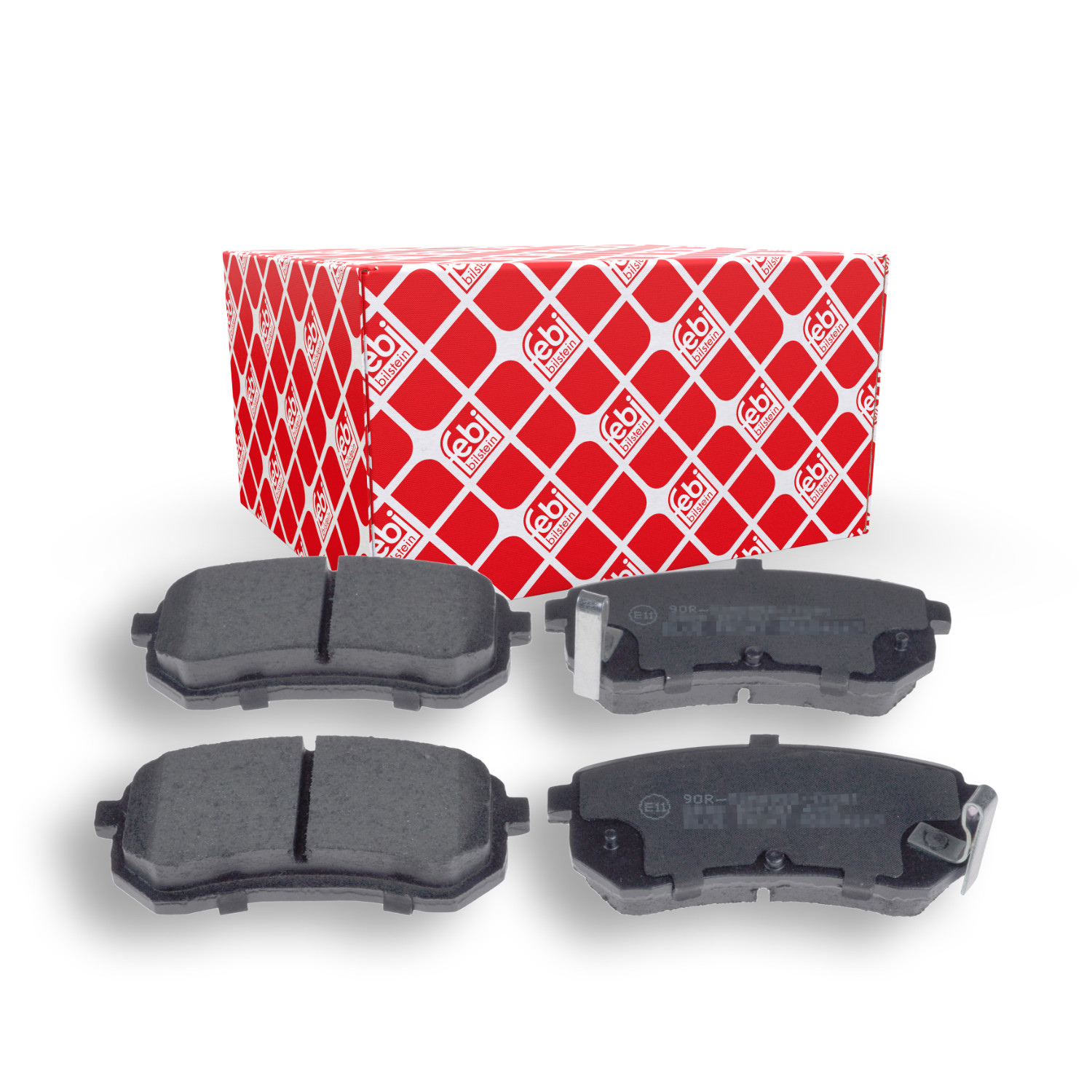 FEBI BILSTEIN Bremsbelagsatz, Scheibenbremse 116346 f&uuml;r HYUNDAI KIA, Hinterachse
