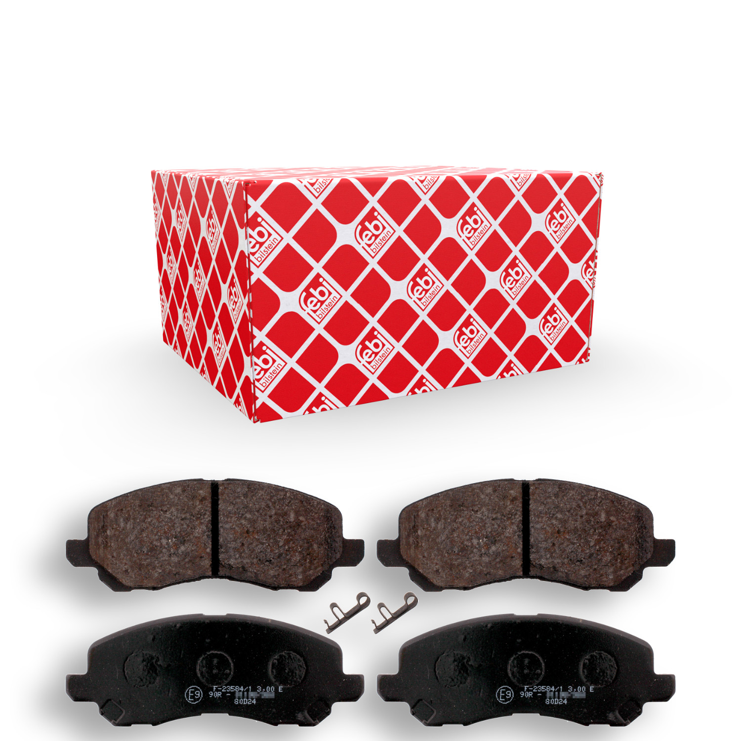 FEBI BILSTEIN Bremsbelagsatz, Scheibenbremse 16644 f&uuml;r CHRYSLER CITRO&Euml;N DODGE