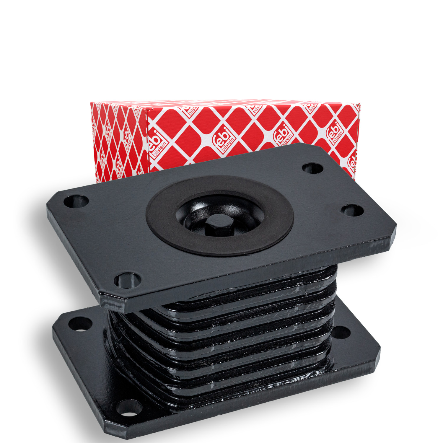 FEBI BILSTEIN Lager, Parabelfeder 106966 f&uuml;r MERCEDES-BENZ, Hinterachse links