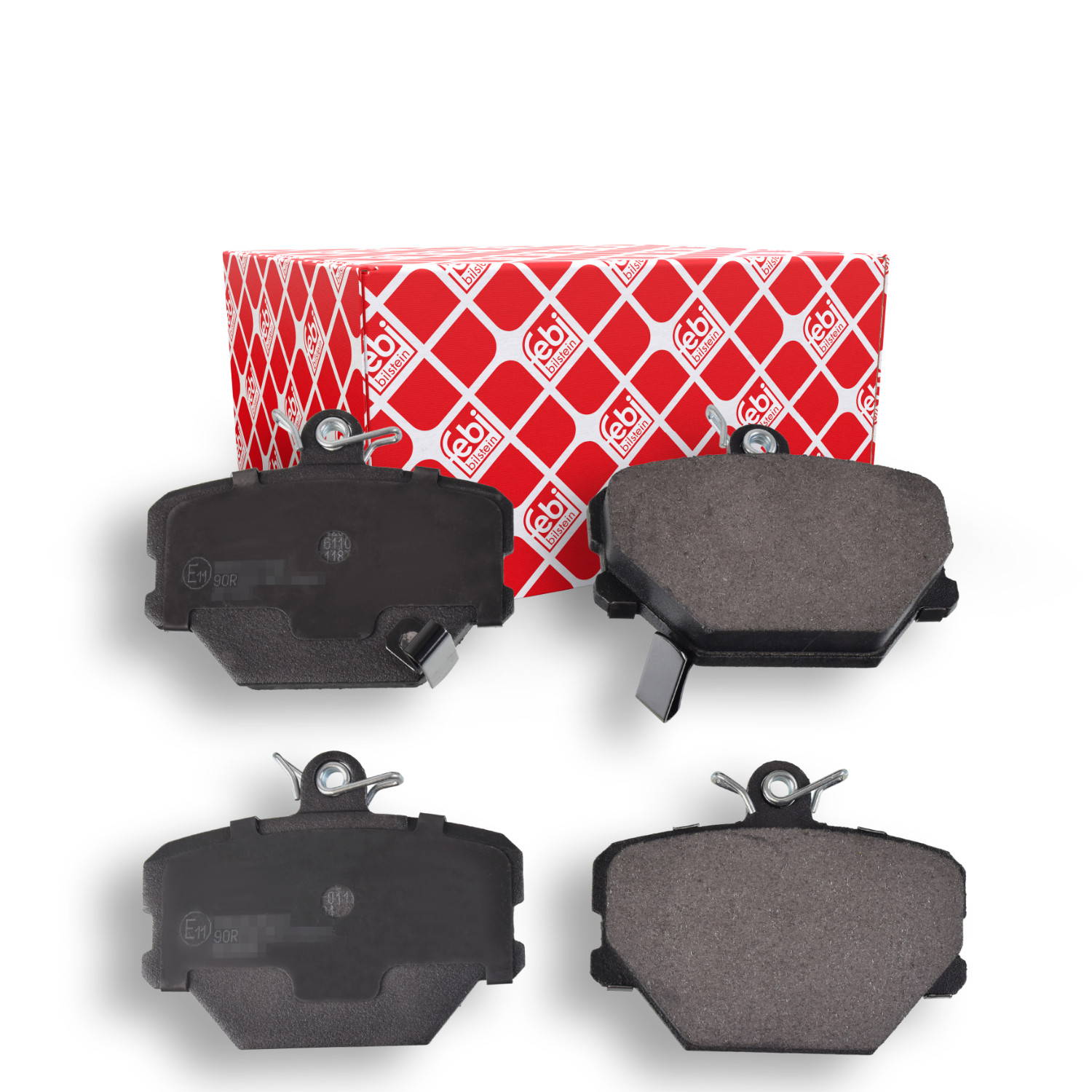 FEBI BILSTEIN Bremsbelagsatz, Scheibenbremse 16485 f&uuml;r SMART, Vorderachse