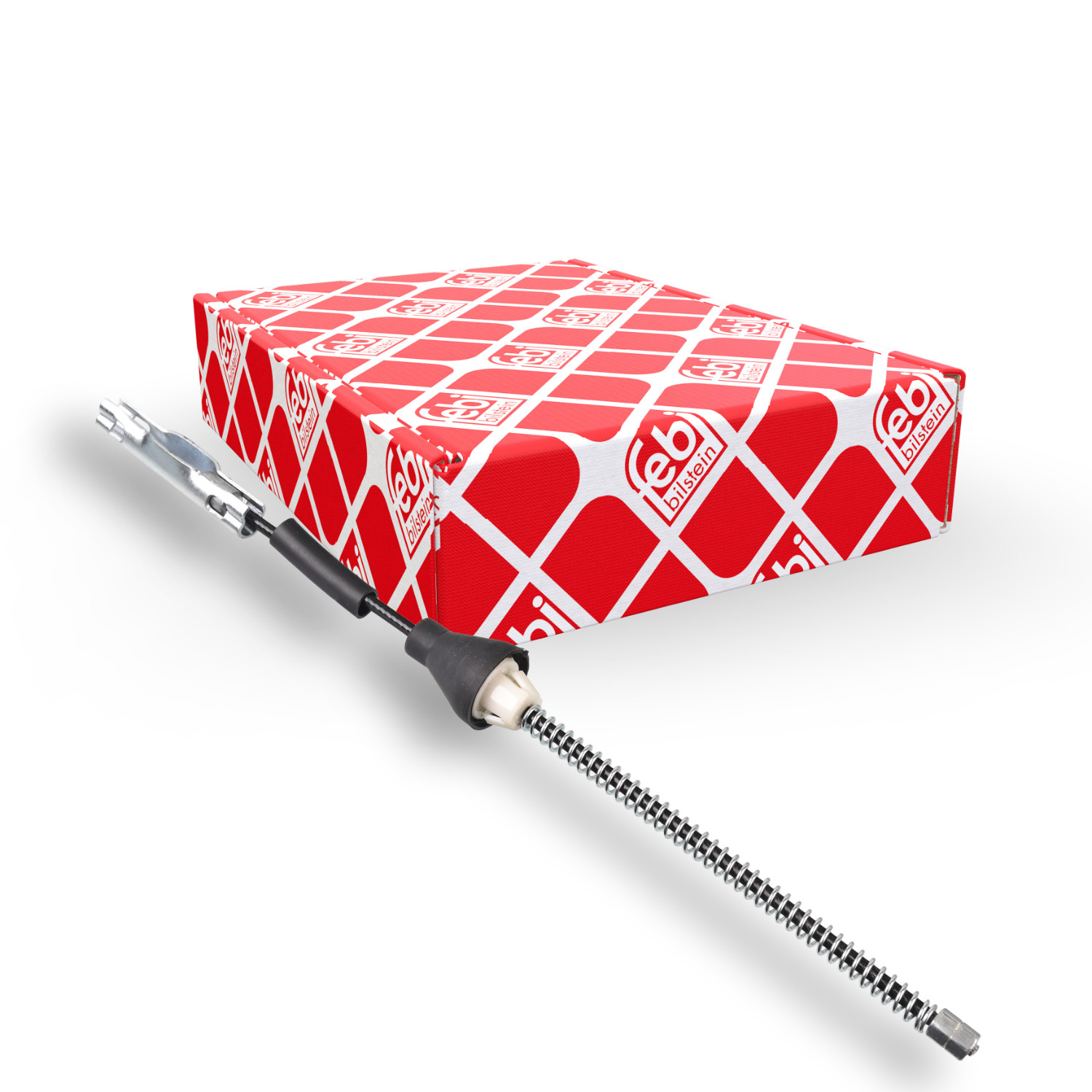 FEBI BILSTEIN Seilzug, Feststellbremse 107923 f&uuml;r FORD FORD USA, hinten links