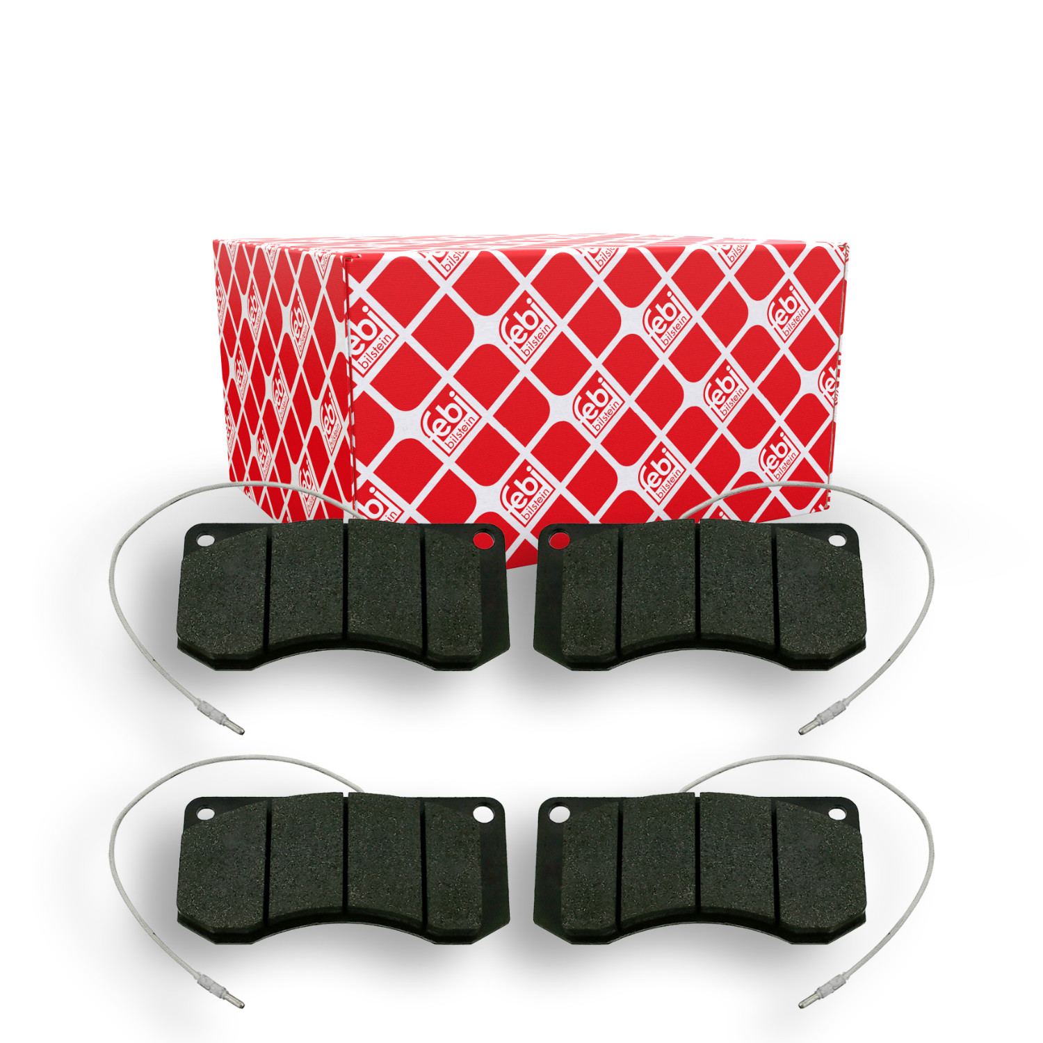 FEBI BILSTEIN Bremsbelagsatz, Scheibenbremse 16609 f&uuml;r RENAULT TRUCKS
