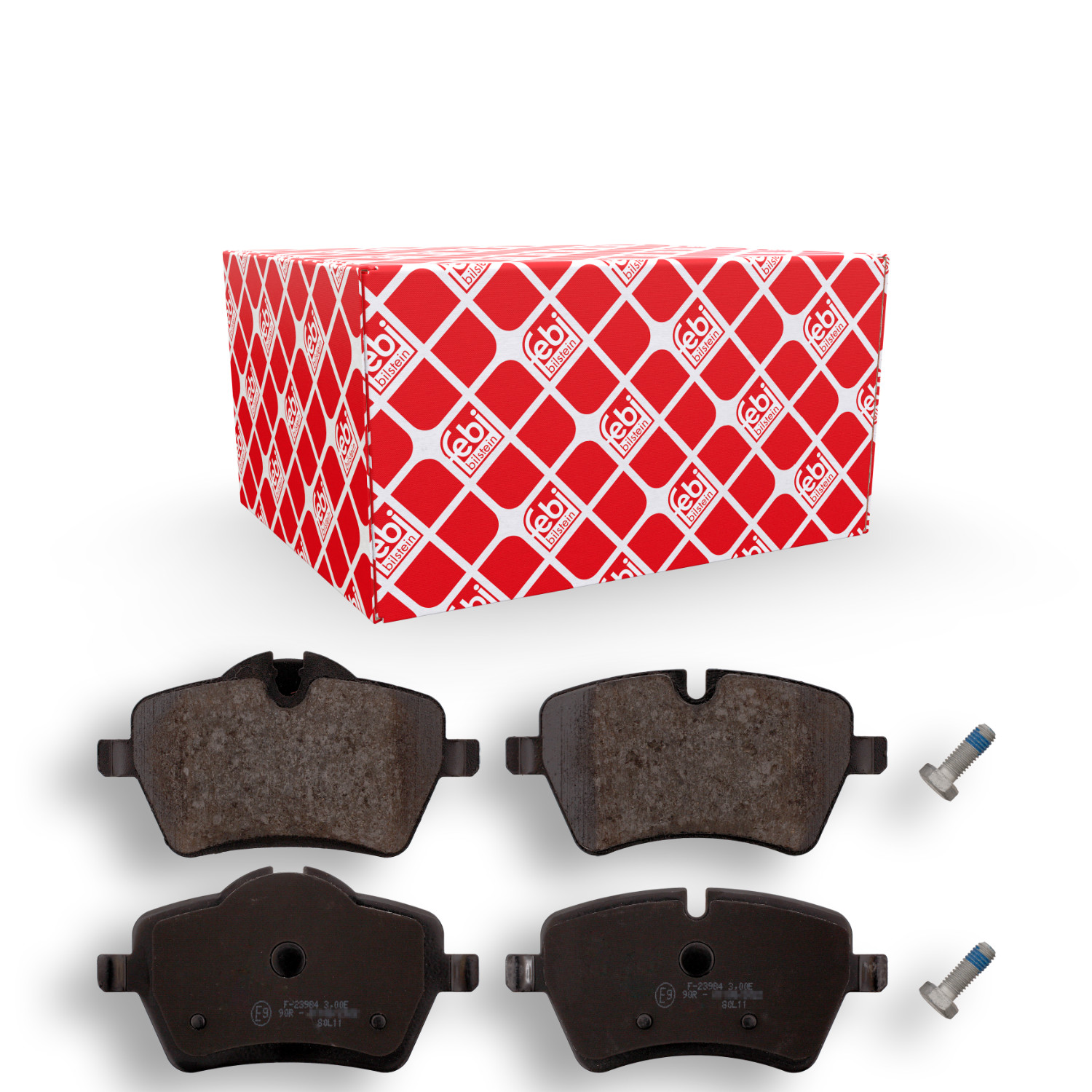 FEBI BILSTEIN Bremsbelagsatz, Scheibenbremse 16727 f&uuml;r MINI, Vorderachse