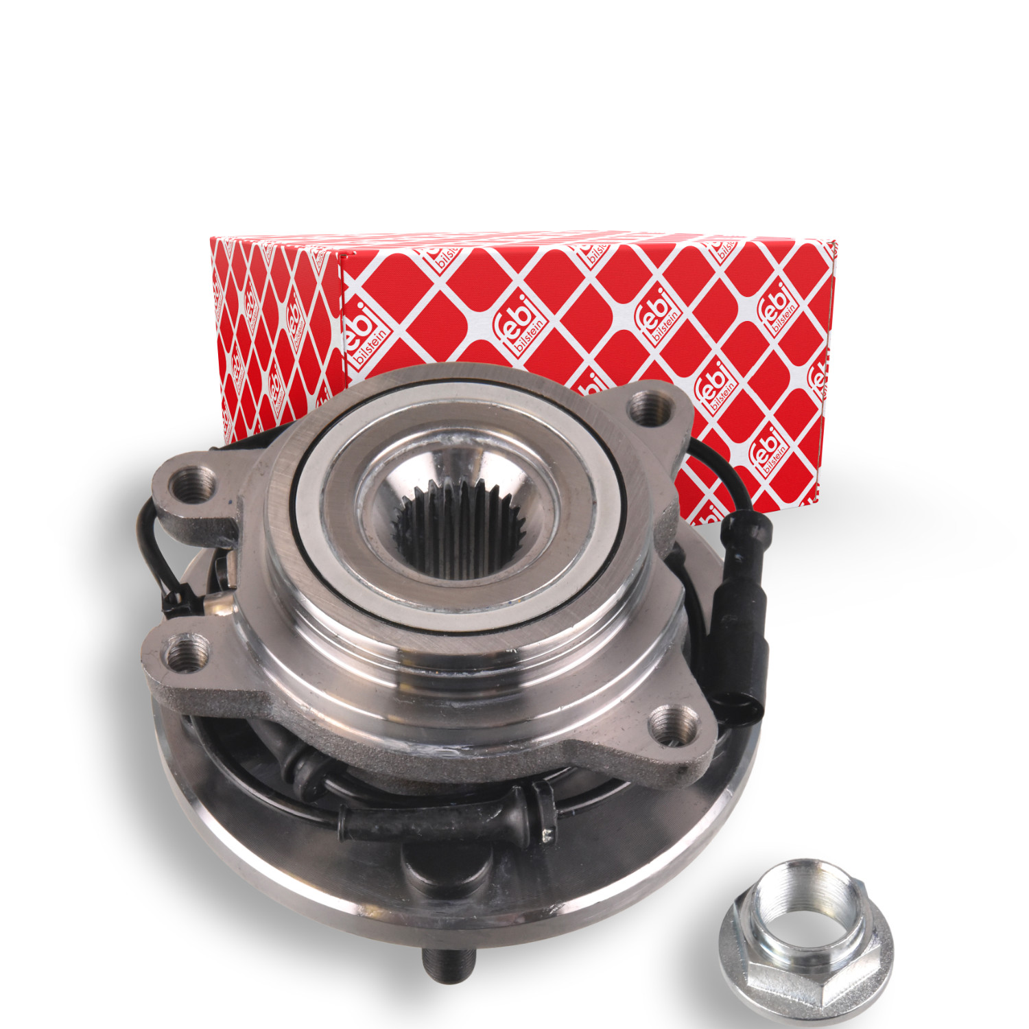 FEBI BILSTEIN Radlagersatz 175220 f&uuml;r LAND ROVER, Vorderachse links