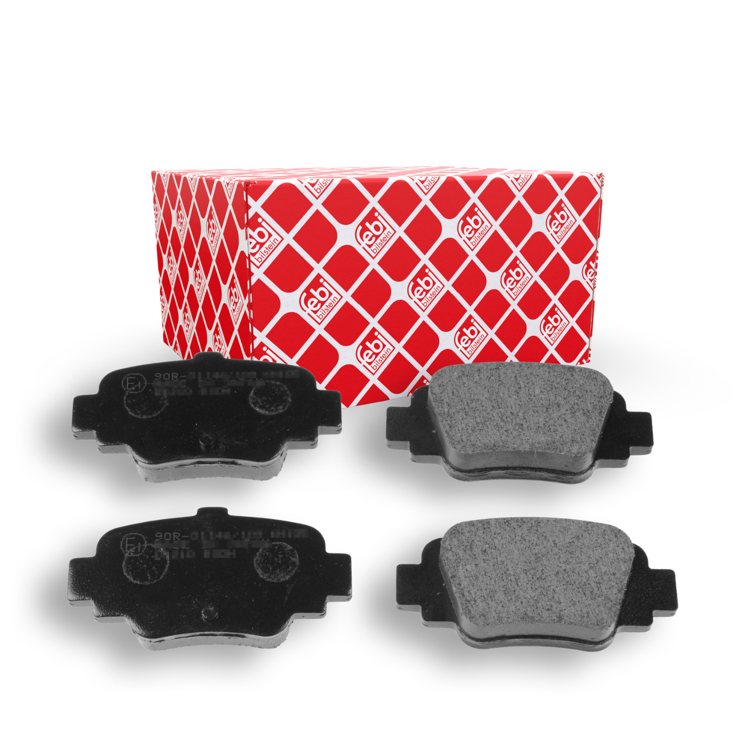 FEBI BILSTEIN Bremsbelagsatz, Scheibenbremse 16269 f&uuml;r NISSAN, Hinterachse