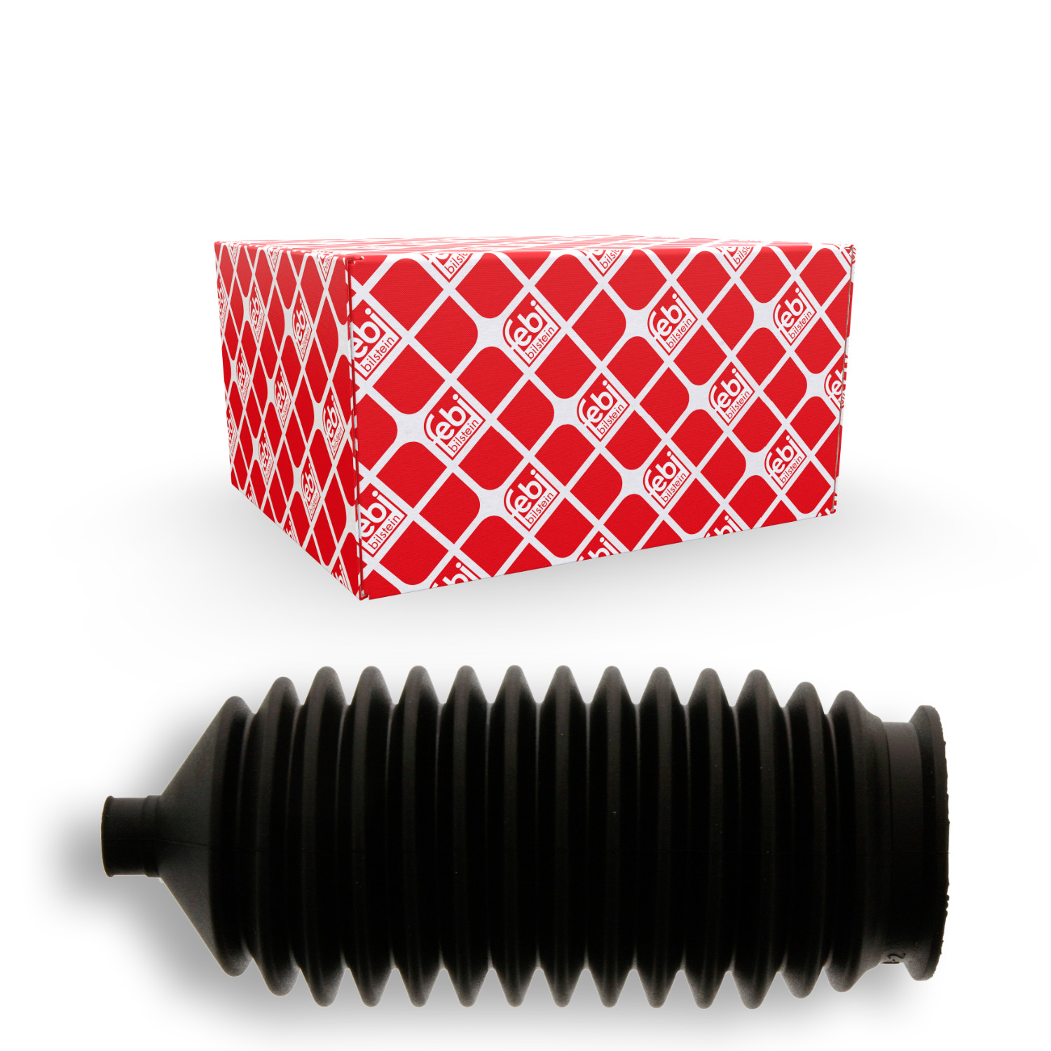 FEBI BILSTEIN Faltenbalg, Lenkung 18043 für CITROËN PEUGEOT, Vorderachse