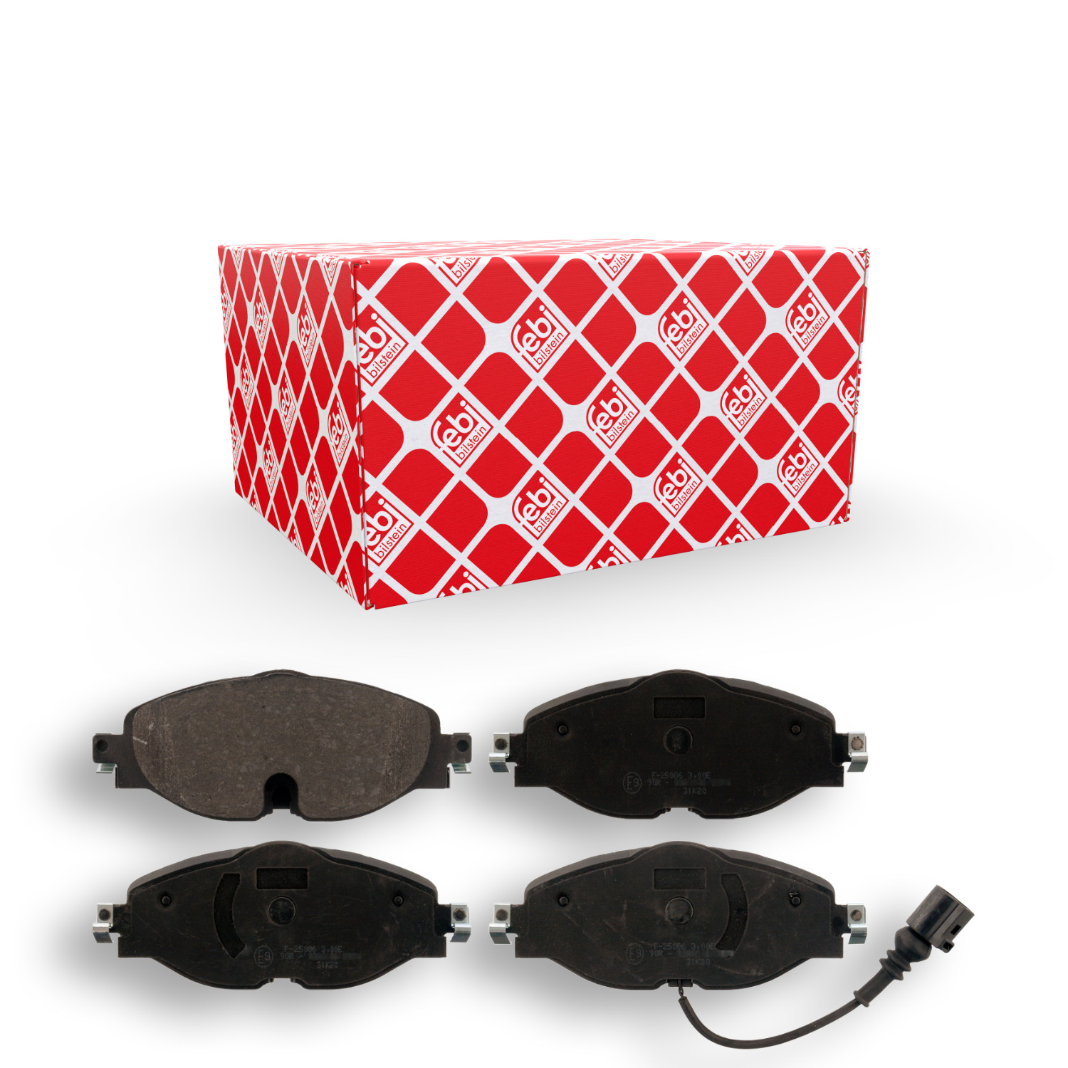 Bremsbelagsatz, Scheibenbremse FEBI BILSTEIN 16994 f&uuml;r AUDI FORD SEAT SKODA VW
