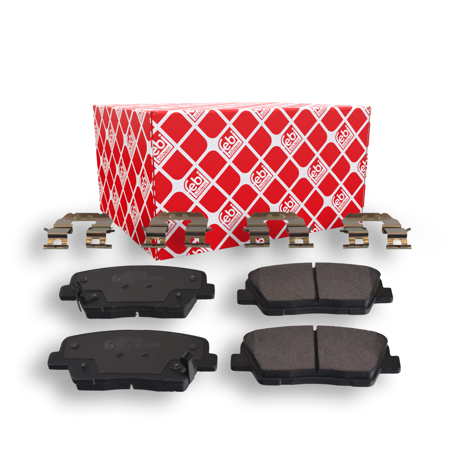 FEBI BILSTEIN Bremsbelagsatz, Scheibenbremse 116284 f&uuml;r HYUNDAI KIA GENESIS