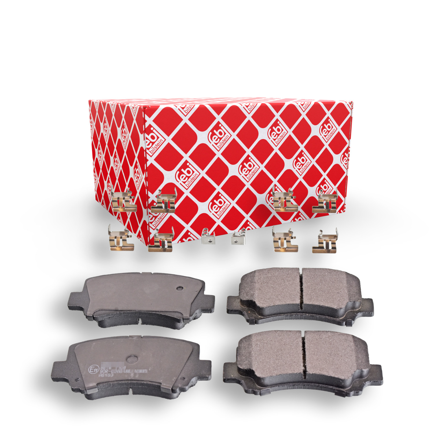 FEBI BILSTEIN Bremsbelagsatz, Scheibenbremse 116352 f&uuml;r SUZUKI DONGFENG (DFAC)