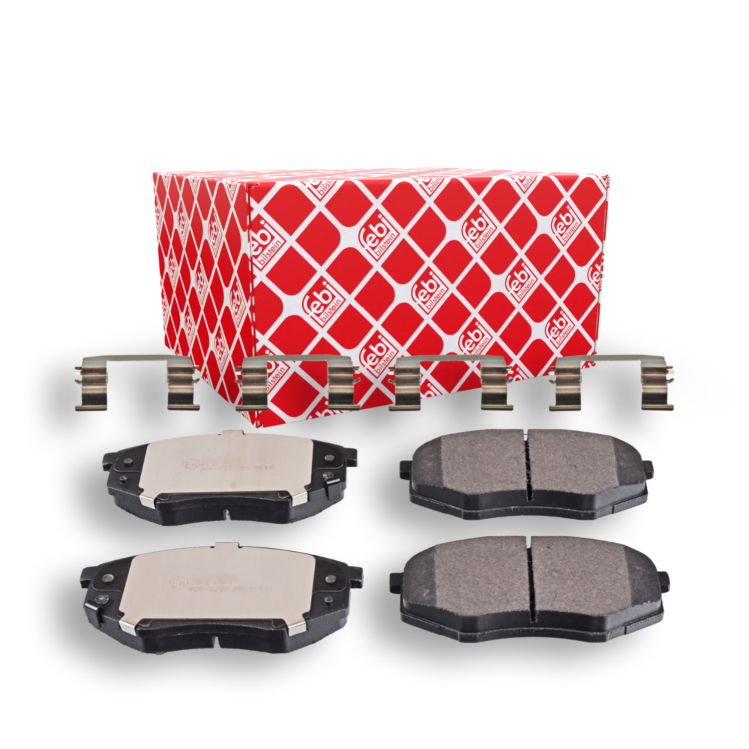 FEBI BILSTEIN Bremsbelagsatz, Scheibenbremse 116415 f&uuml;r KIA, Vorderachse