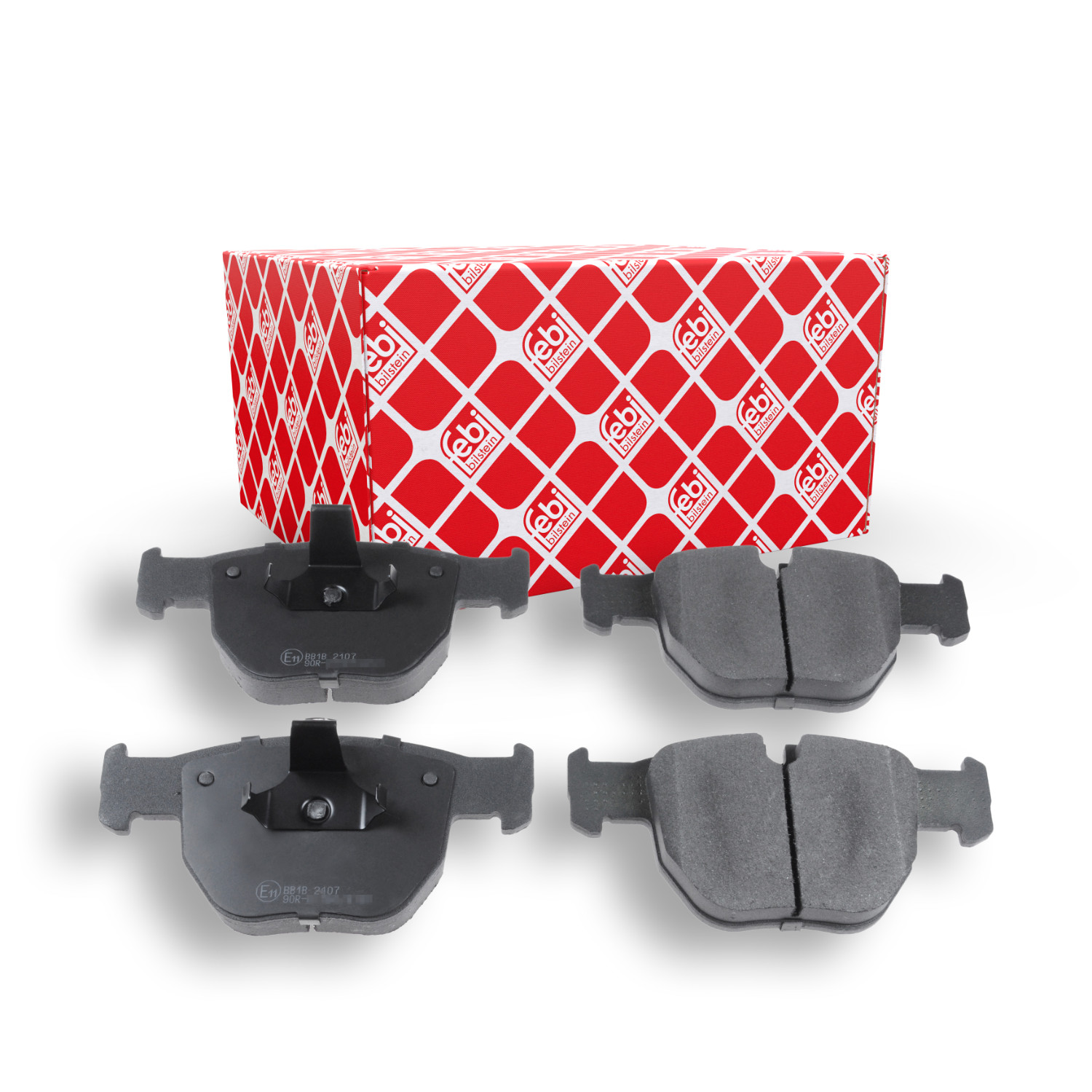 FEBI BILSTEIN Bremsbelagsatz, Scheibenbremse 116121 f&uuml;r LAND ROVER, Vorderachse