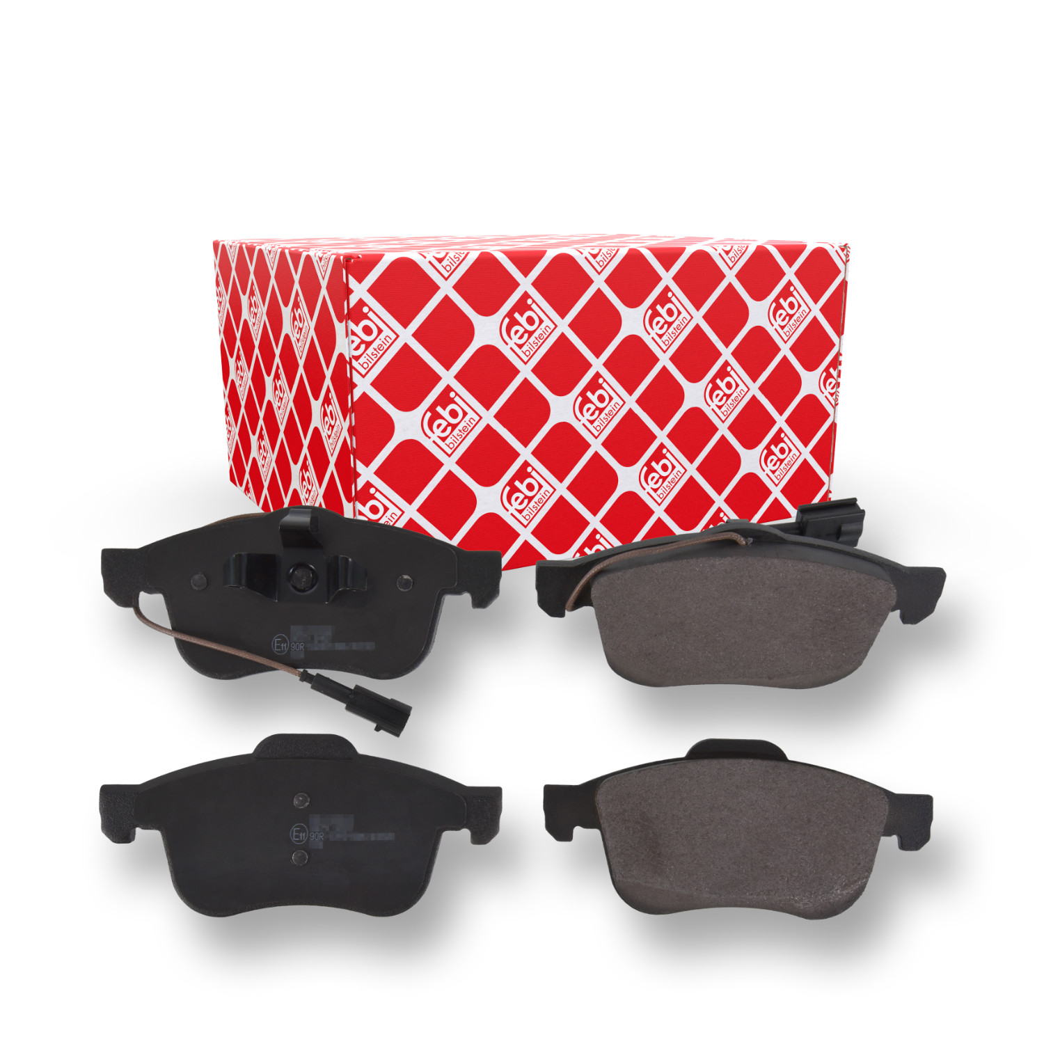 FEBI BILSTEIN Bremsbelagsatz, Scheibenbremse 16881 f&uuml;r ALFA ROMEO, Vorderachse