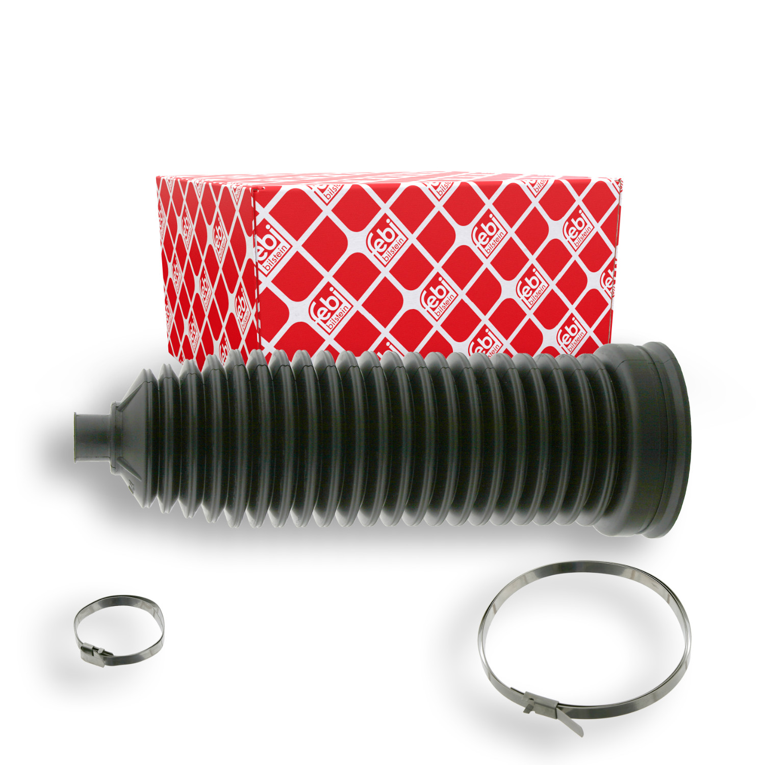 FEBI BILSTEIN Faltenbalgsatz, Lenkung 27248 f&uuml;r MERCEDES-BENZ, Vorderachse links