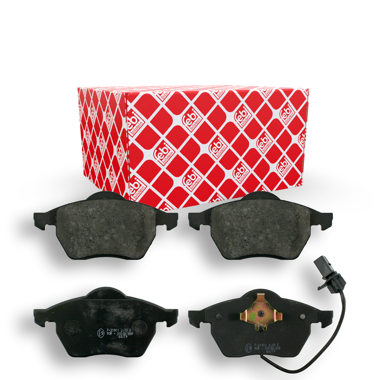 FEBI BILSTEIN Bremsbelagsatz, Scheibenbremse 16398 f&uuml;r FORD SEAT VW FORD USA