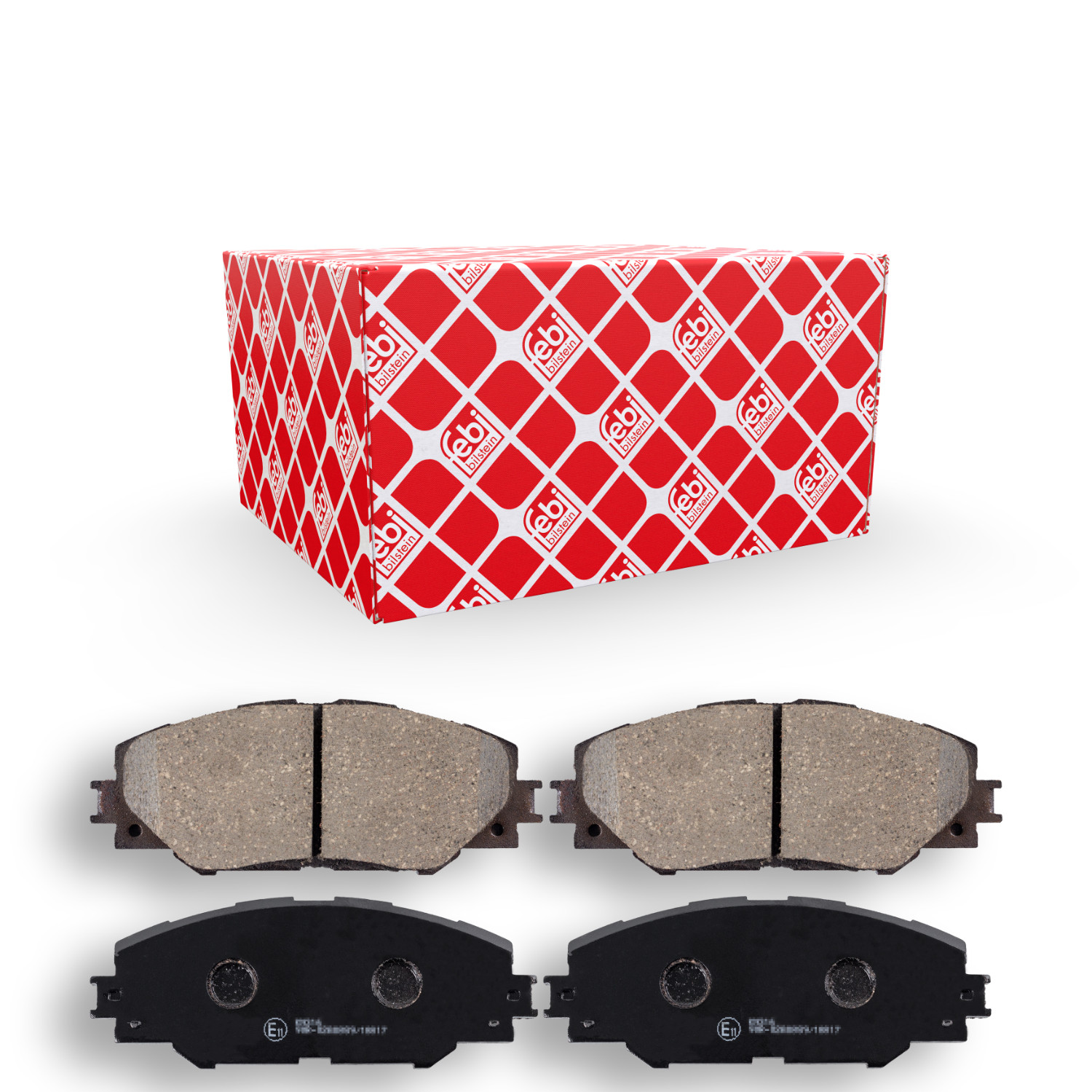 FEBI BILSTEIN Bremsbelagsatz, Scheibenbremse 170237 f&uuml;r TOYOTA SCION