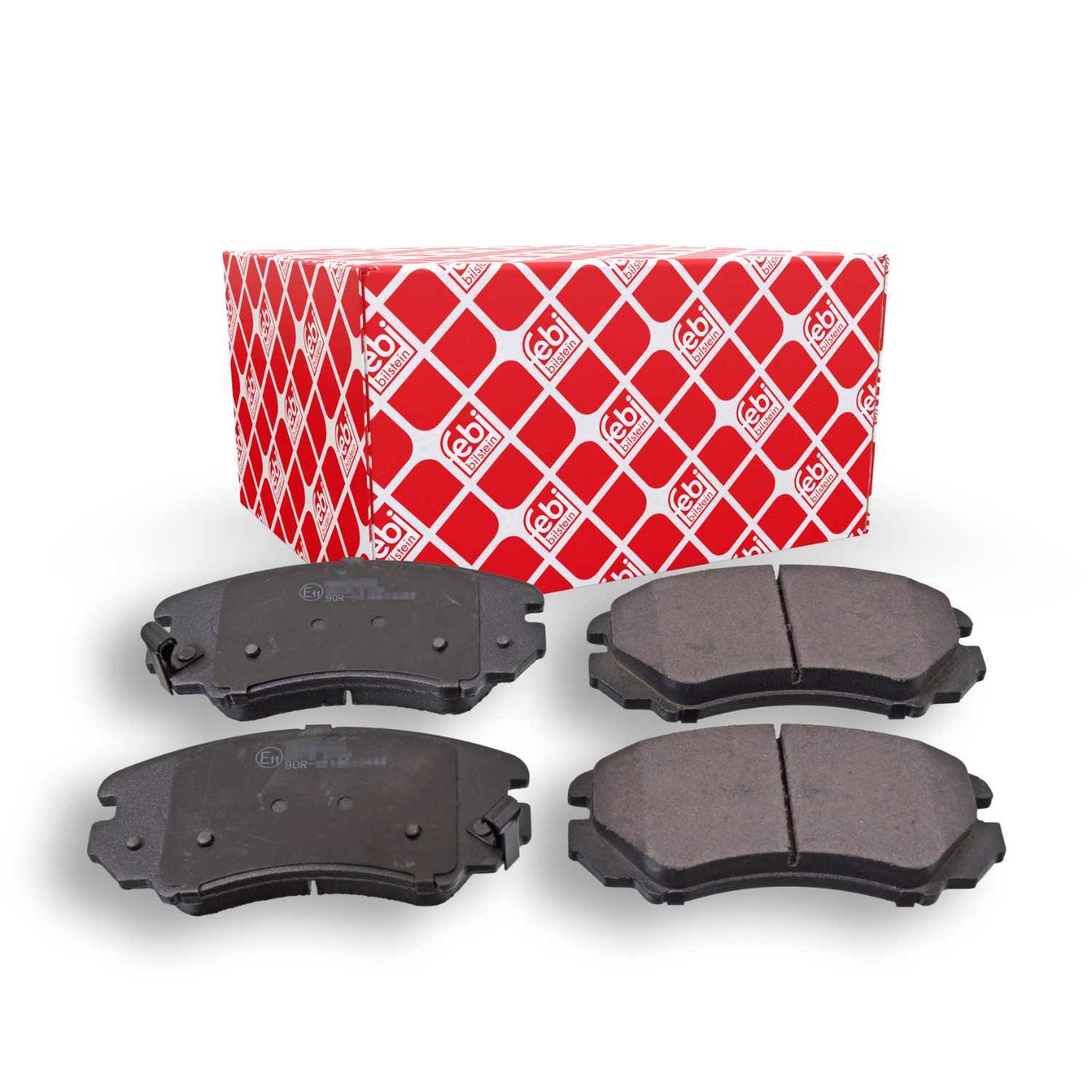 FEBI BILSTEIN Bremsbelagsatz, Scheibenbremse 16489 f&uuml;r HYUNDAI KIA, Vorderachse