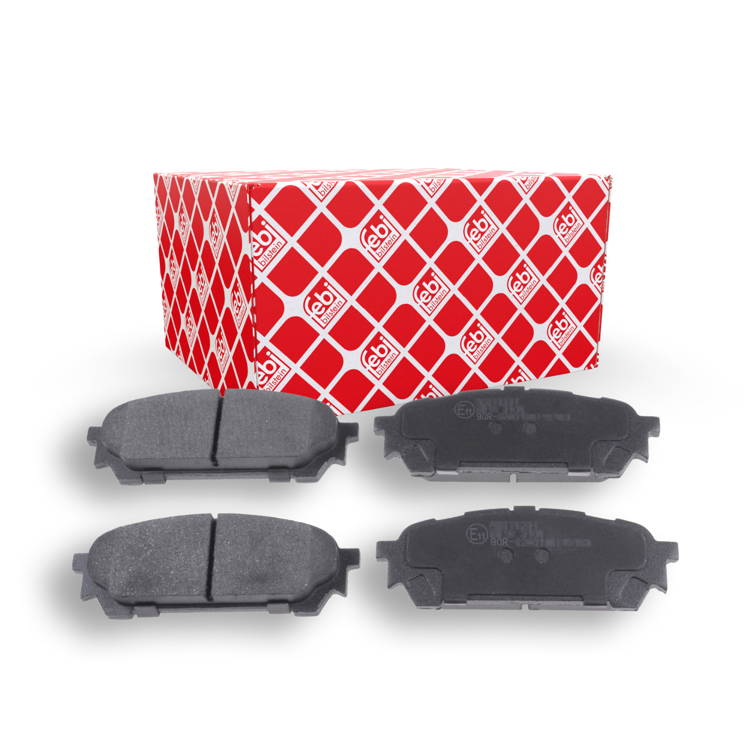 FEBI BILSTEIN Bremsbelagsatz, Scheibenbremse 170666 für SUBARU, Hinterachse