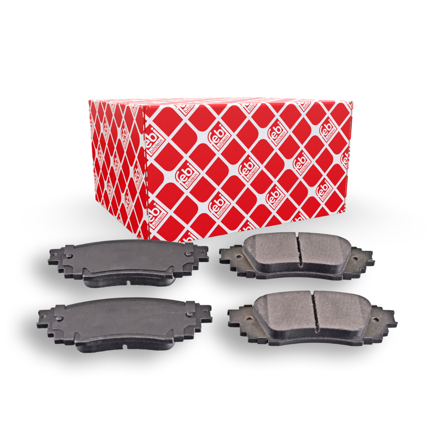 FEBI BILSTEIN Bremsbelagsatz, Scheibenbremse 116417 f&uuml;r TOYOTA, Hinterachse