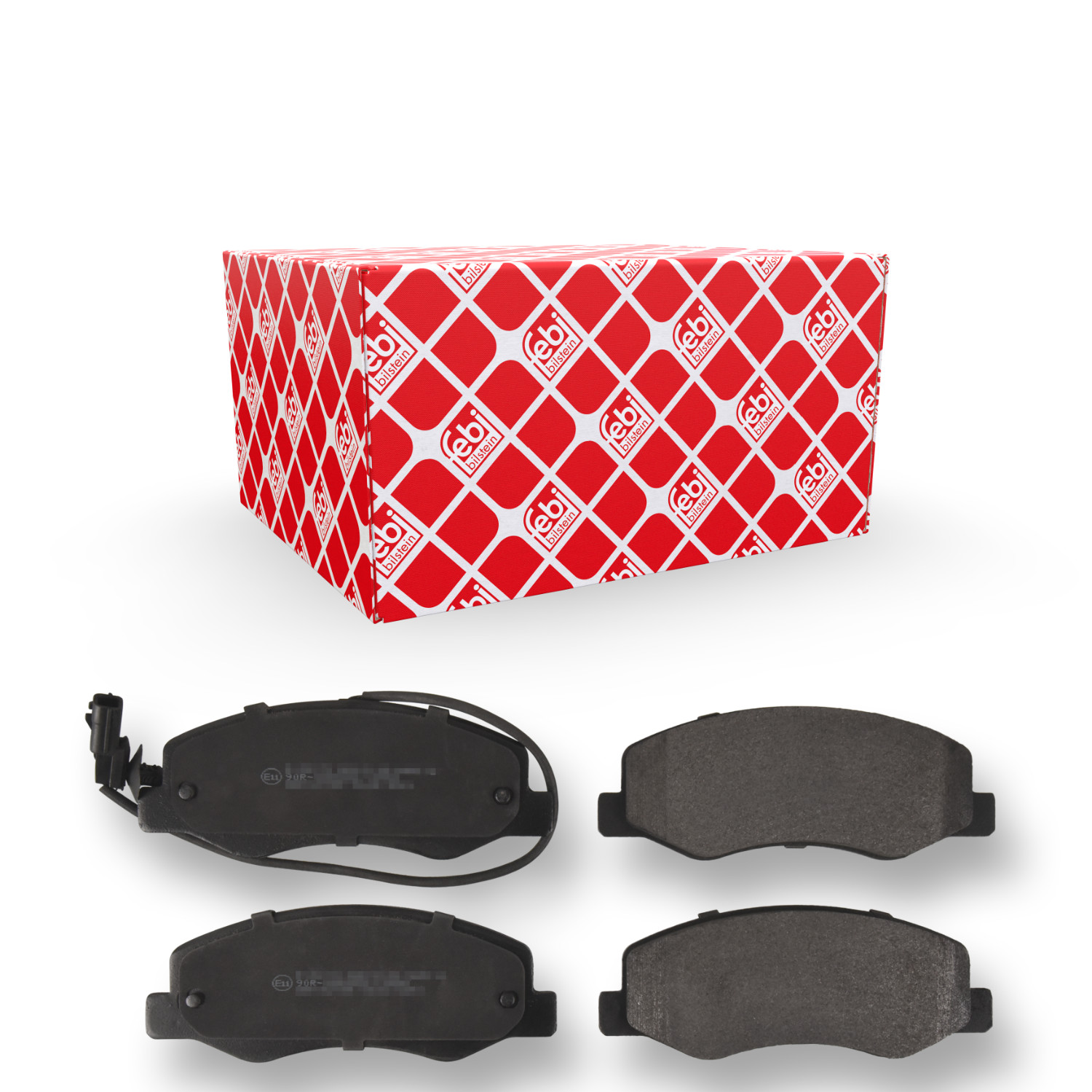FEBI BILSTEIN Bremsbelagsatz, Scheibenbremse 16819 f&uuml;r NISSAN OPEL RENAULT