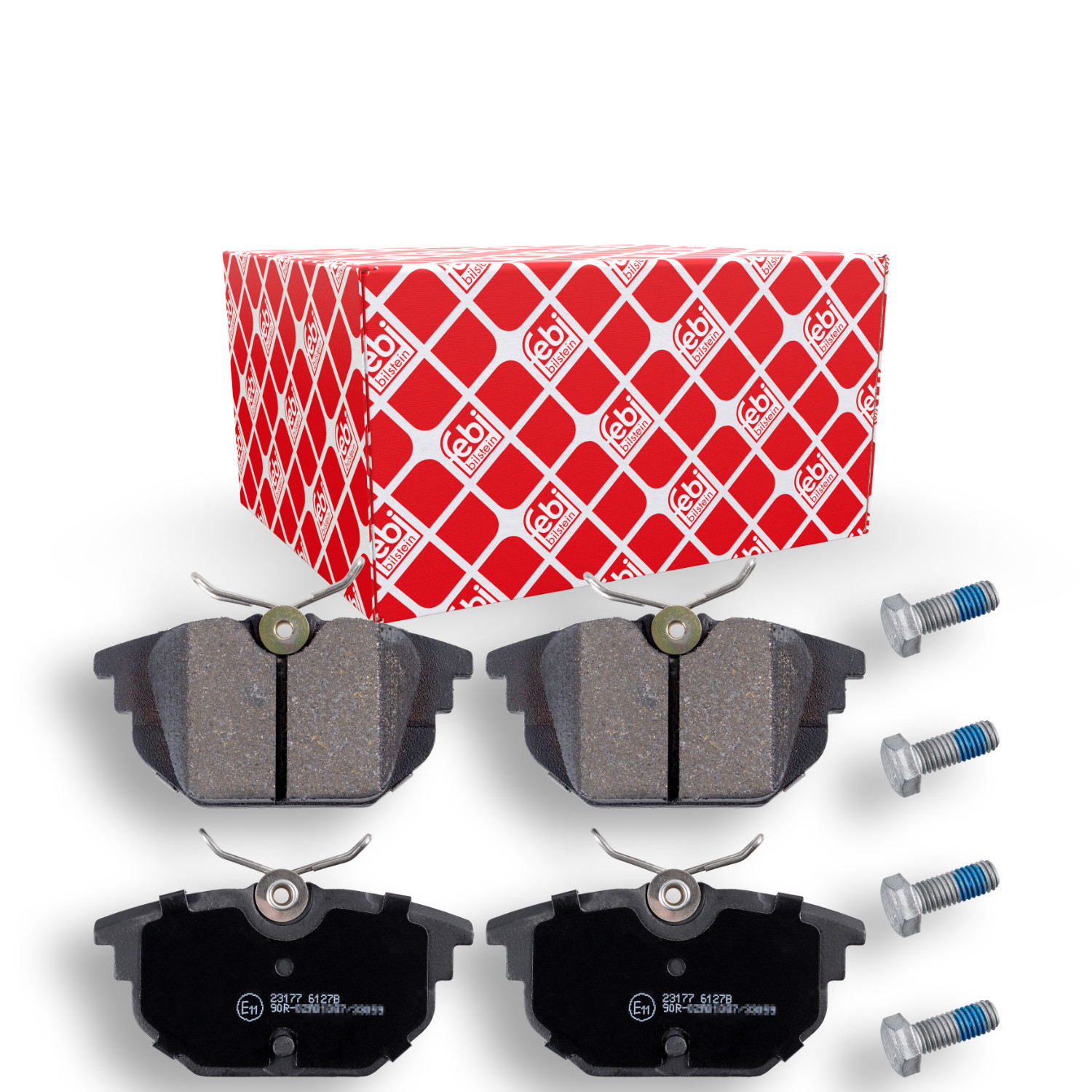 FEBI BILSTEIN Bremsbelagsatz, Scheibenbremse 16172 für ALFA ROMEO FIAT LANCIA