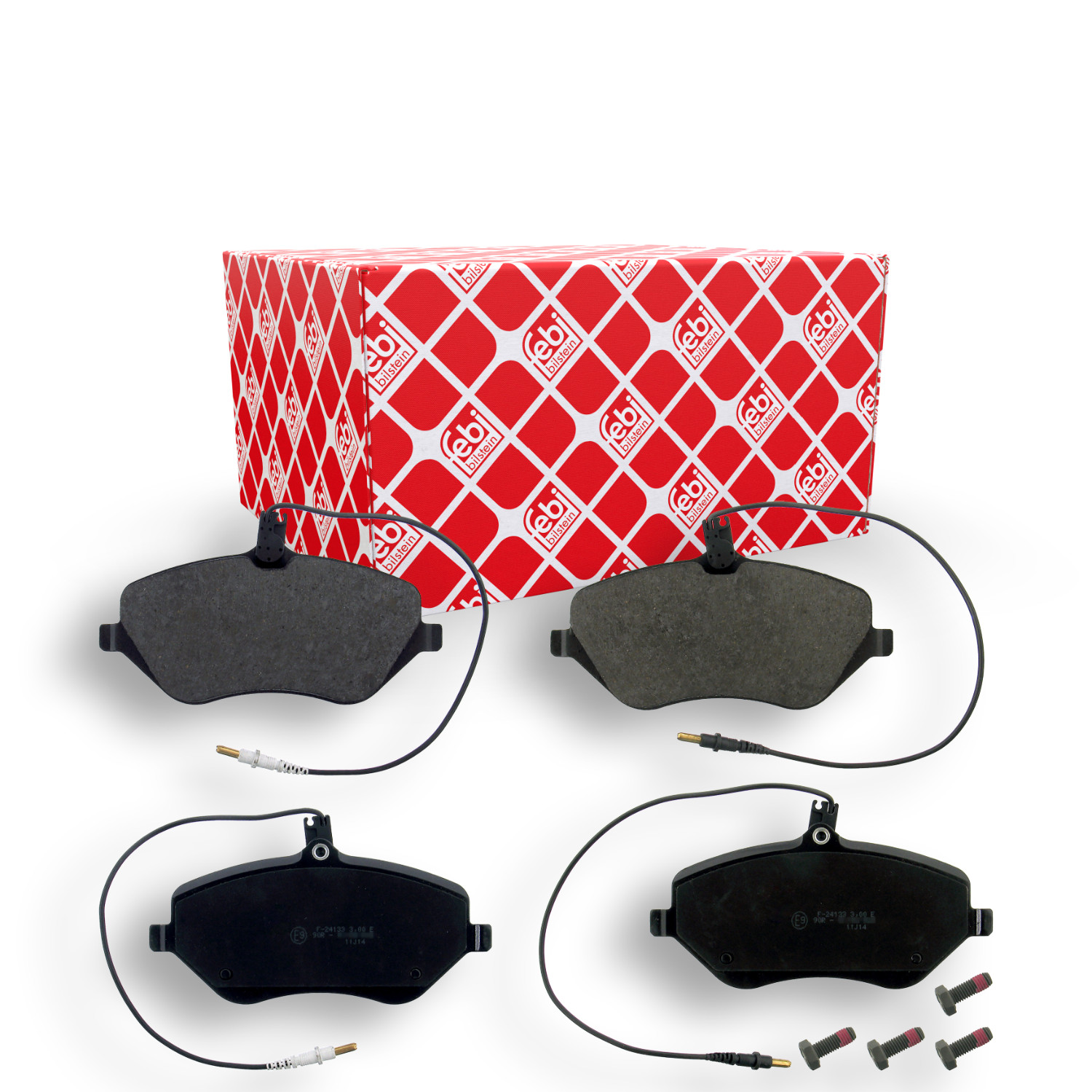 FEBI BILSTEIN Bremsbelagsatz, Scheibenbremse 16829 f&uuml;r CITRO&Euml;N PEUGEOT