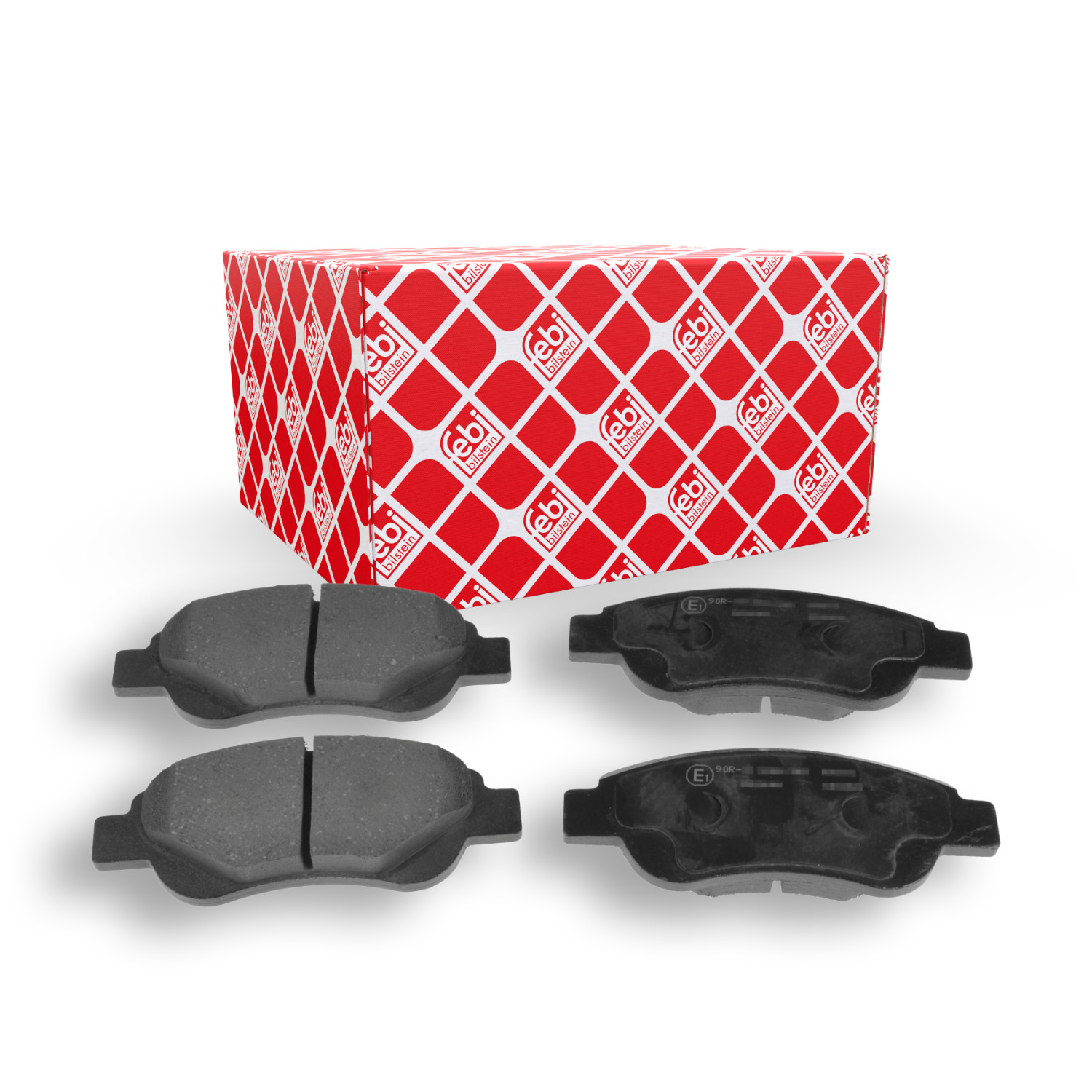 FEBI BILSTEIN Bremsbelagsatz, Scheibenbremse 16589 f&uuml;r CITRO&Euml;N PEUGEOT TOYOTA
