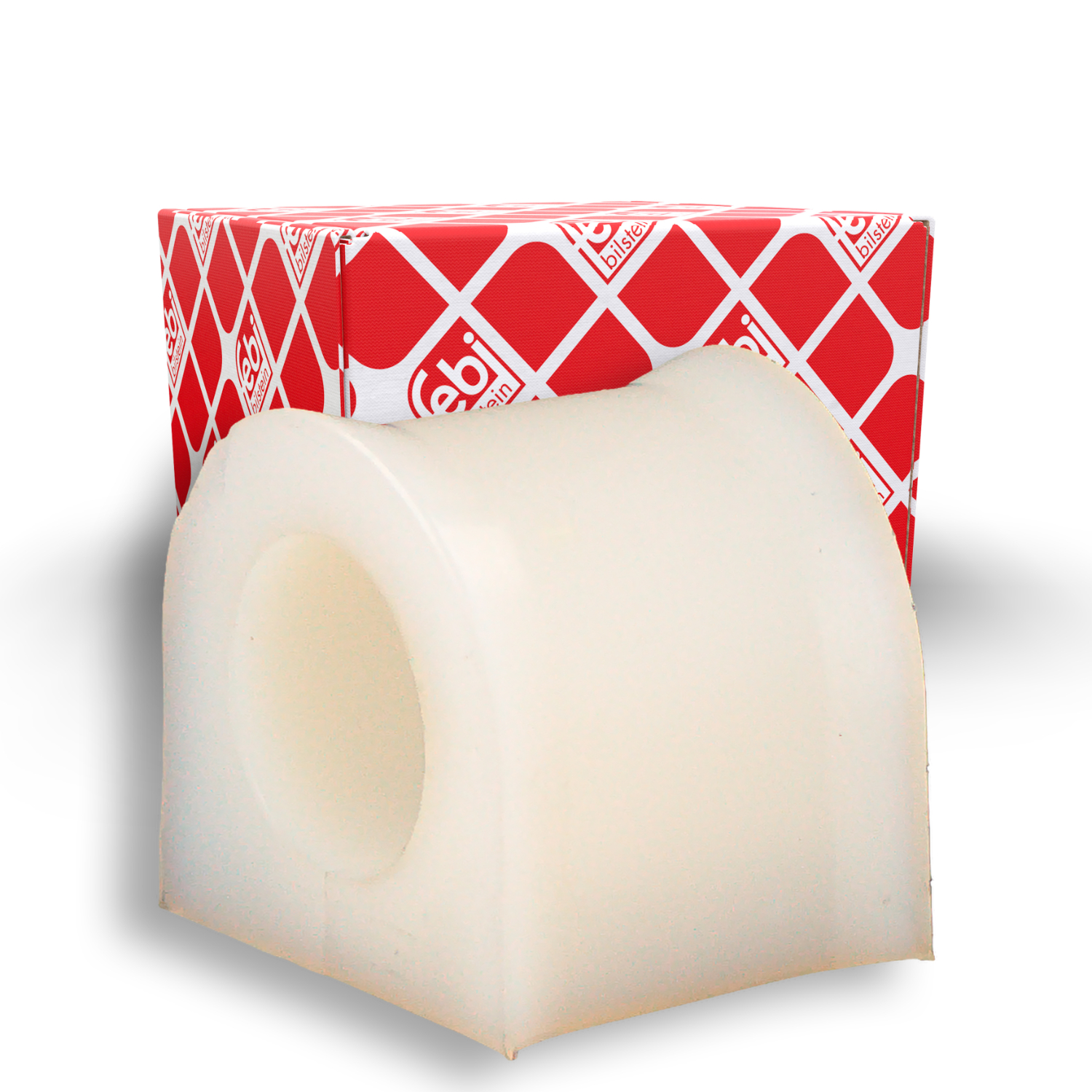 FEBI BILSTEIN Lagerung, Stabilisator 11858 f&uuml;r VOLVO, Vorderachse, innen