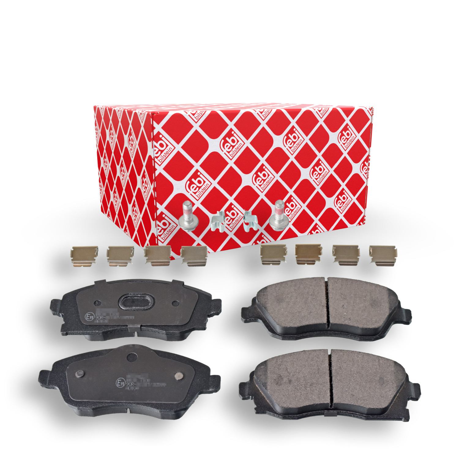 FEBI BILSTEIN Bremsbelagsatz, Scheibenbremse 16748 f&uuml;r OPEL VAUXHALL CHEVROLET