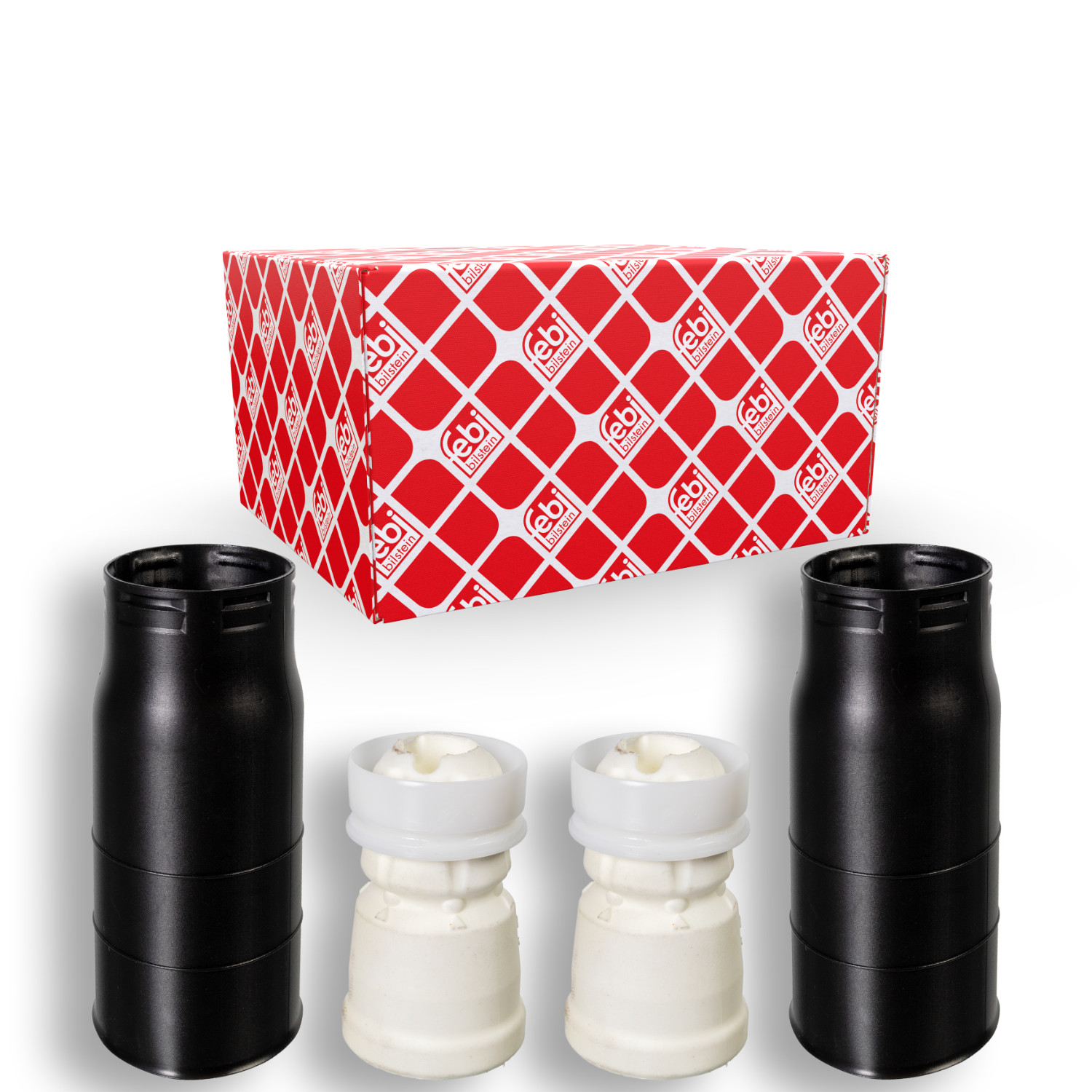 FEBI BILSTEIN Staubschutzsatz, Sto&szlig;d&auml;mpfer 109426 f&uuml;r AUDI, Hinterachse