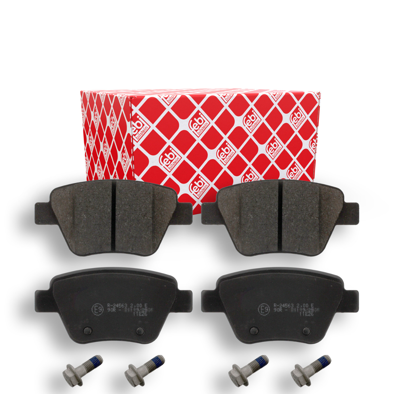 FEBI BILSTEIN Bremsbelagsatz, Scheibenbremse 16797 f&uuml;r AUDI SEAT SKODA VW