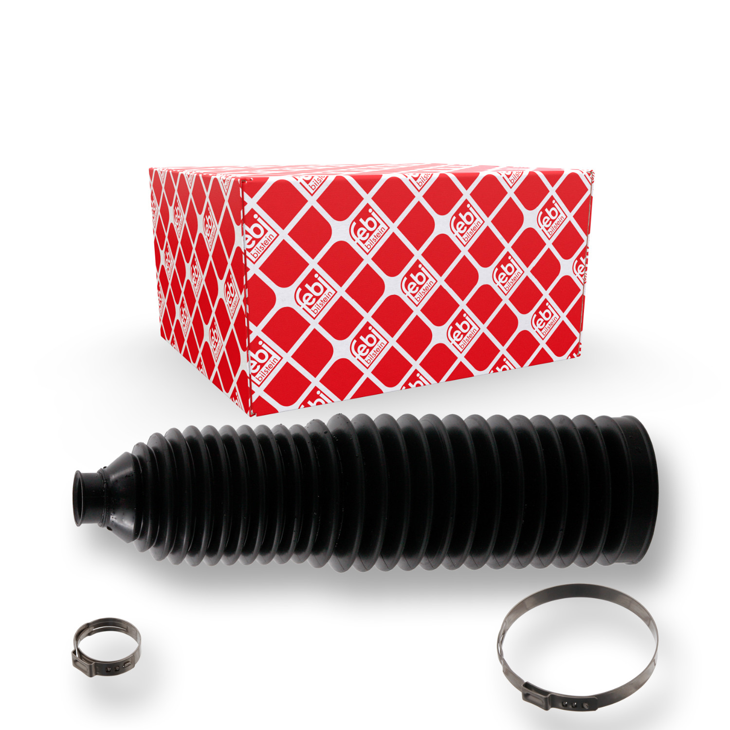 FEBI BILSTEIN Faltenbalgsatz, Lenkung 33594 f&uuml;r AUDI VW, Vorderachse links