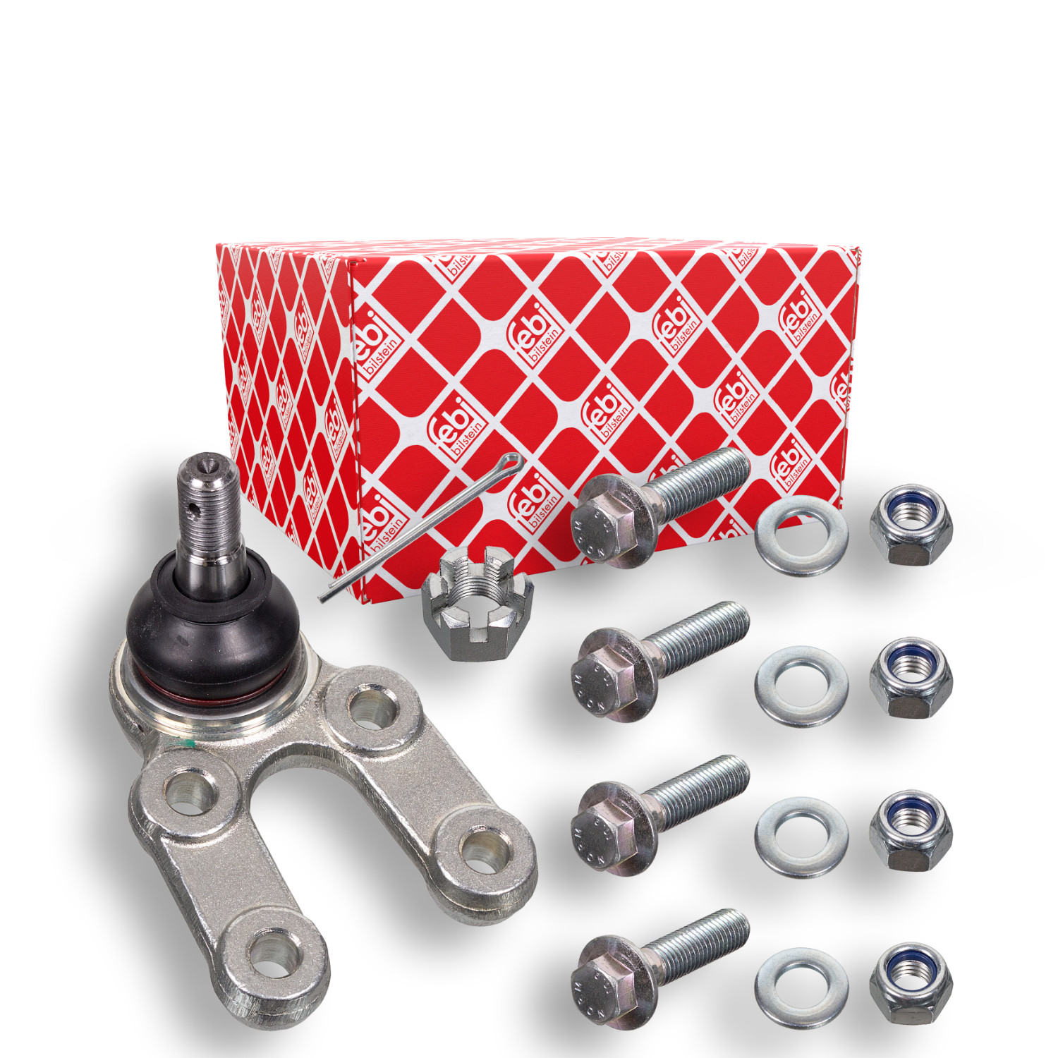 FEBI BILSTEIN Trag-/F&uuml;hrungsgelenk 41717 ProKit f&uuml;r SSANGYONG DAEWOO, unten