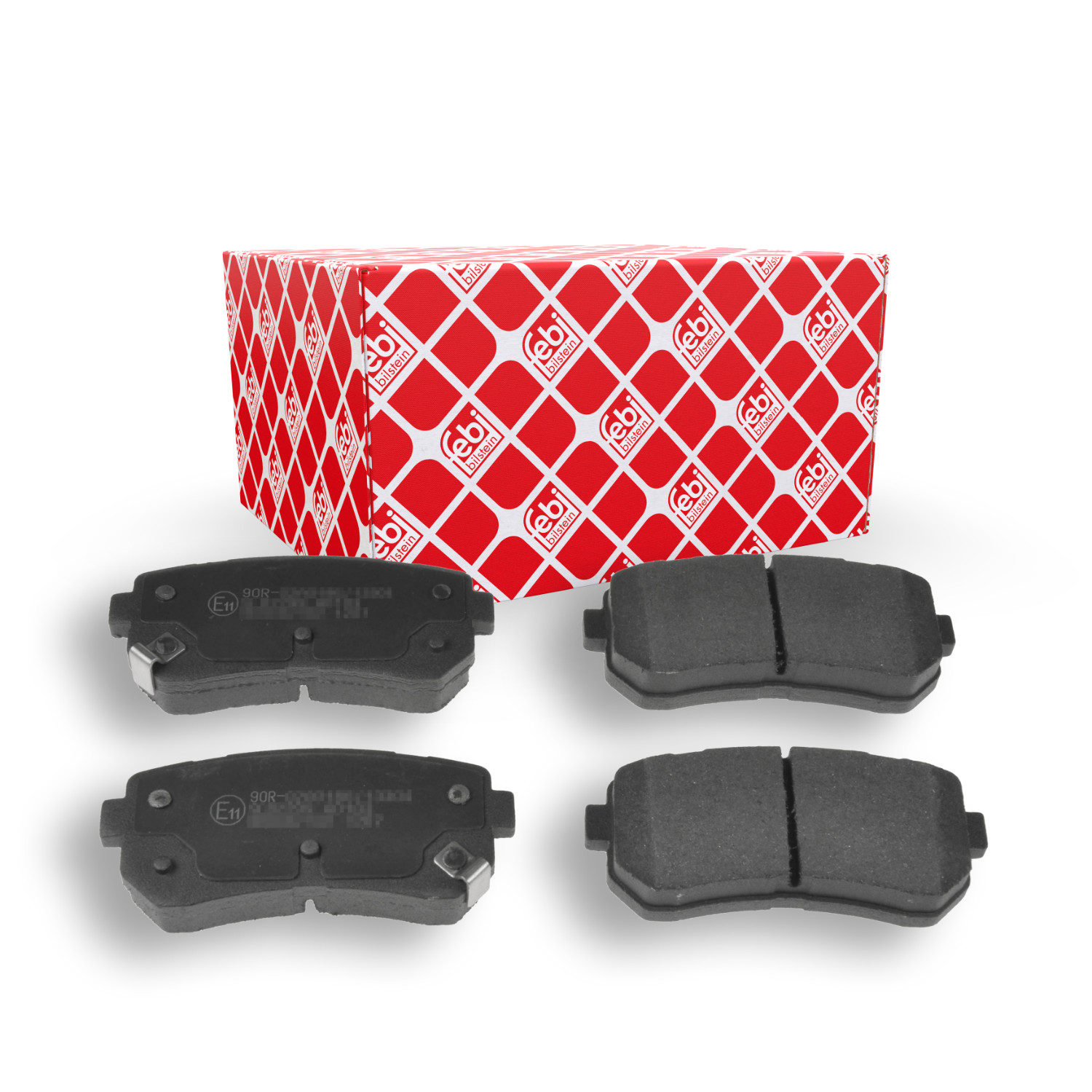FEBI BILSTEIN Bremsbelagsatz, Scheibenbremse 116367 f&uuml;r HYUNDAI KIA, Hinterachse