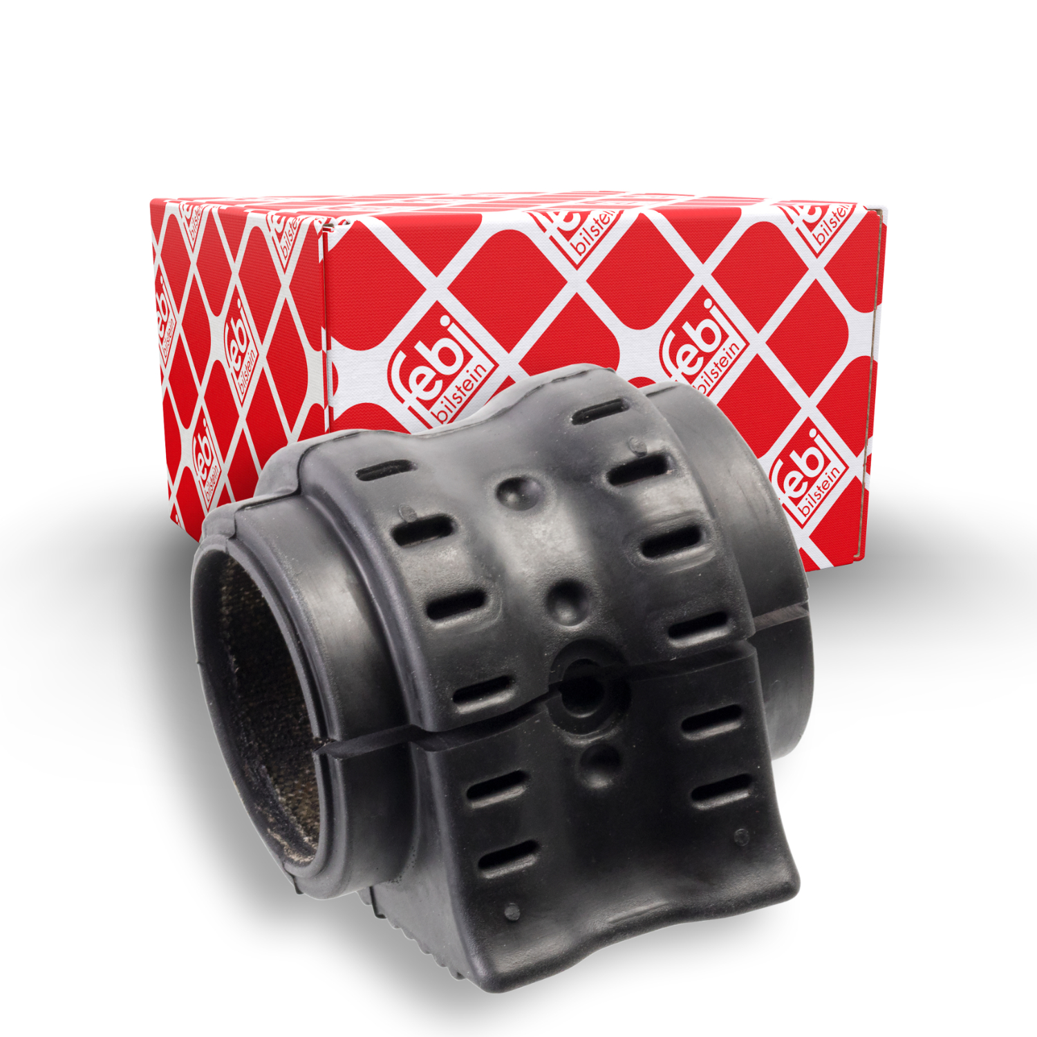 FEBI BILSTEIN Lagerung, Stabilisator 106579 f&uuml;r LAND ROVER, Vorderachse