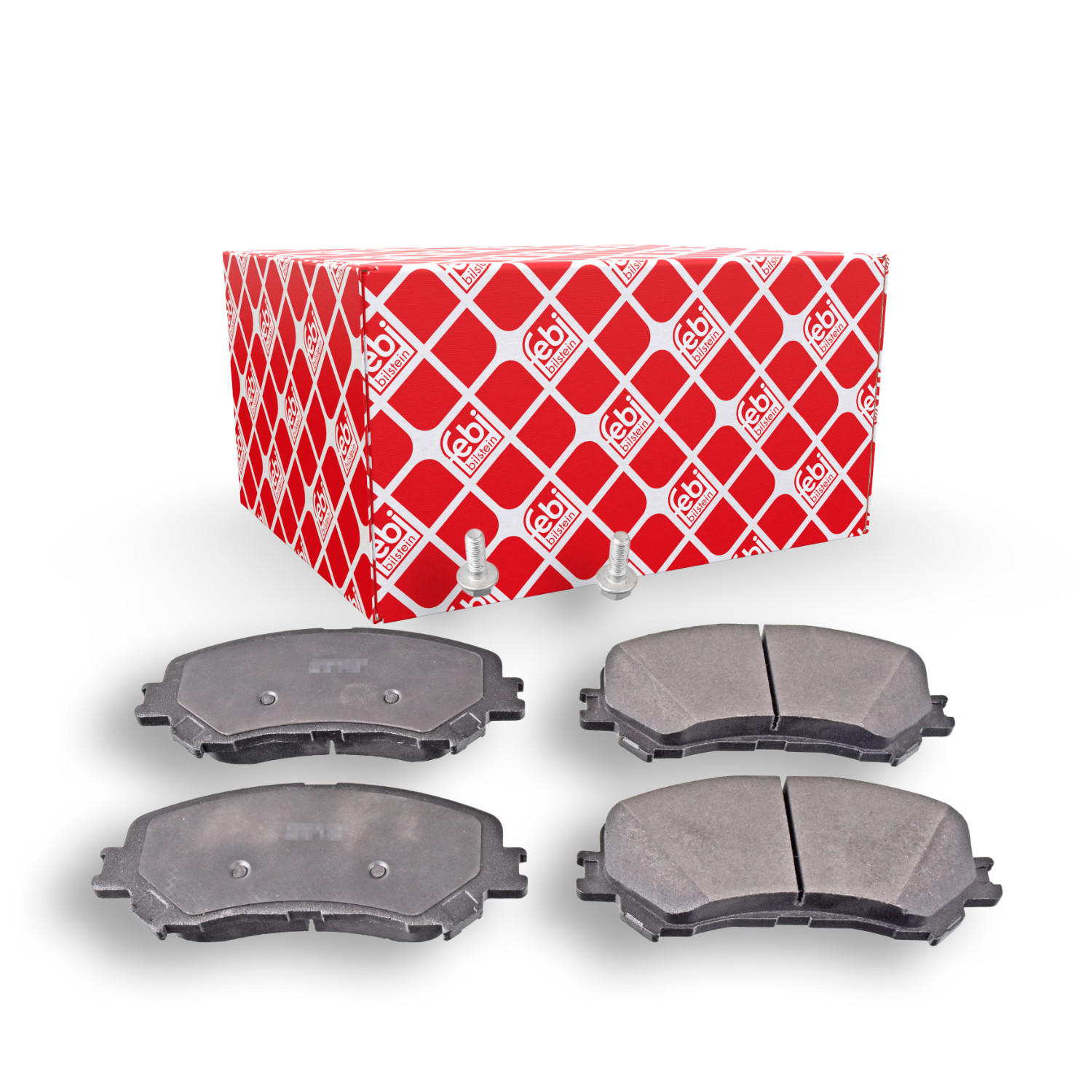 FEBI BILSTEIN Bremsbelagsatz, Scheibenbremse 16961 f&uuml;r RENAULT, Vorderachse