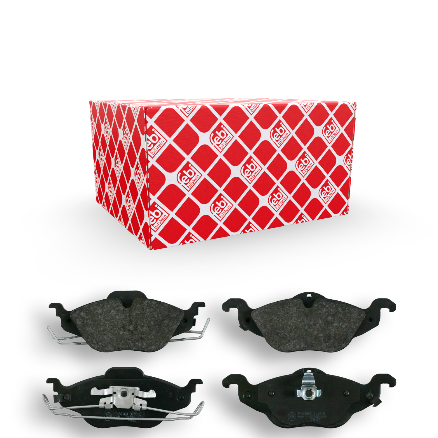 FEBI BILSTEIN Bremsbelagsatz, Scheibenbremse 16233 f&uuml;r OPEL VAUXHALL