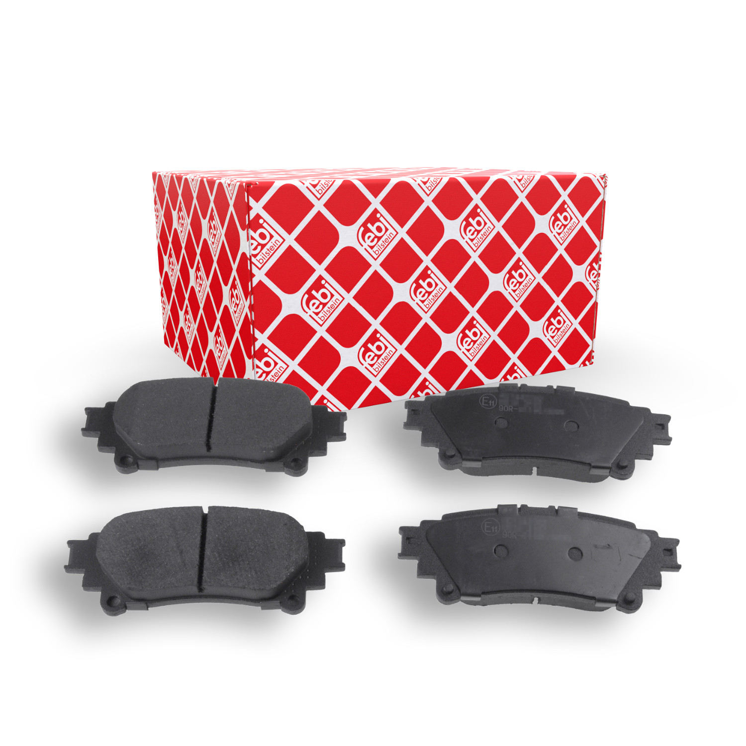 FEBI BILSTEIN Bremsbelagsatz, Scheibenbremse 170897 f&uuml;r LEXUS, Hinterachse
